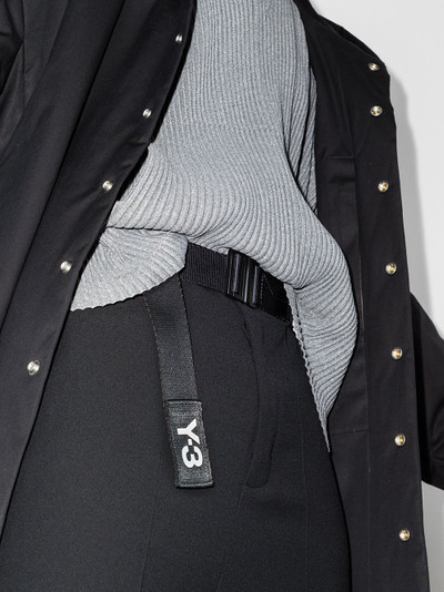 Y-3 logo web belt outlook