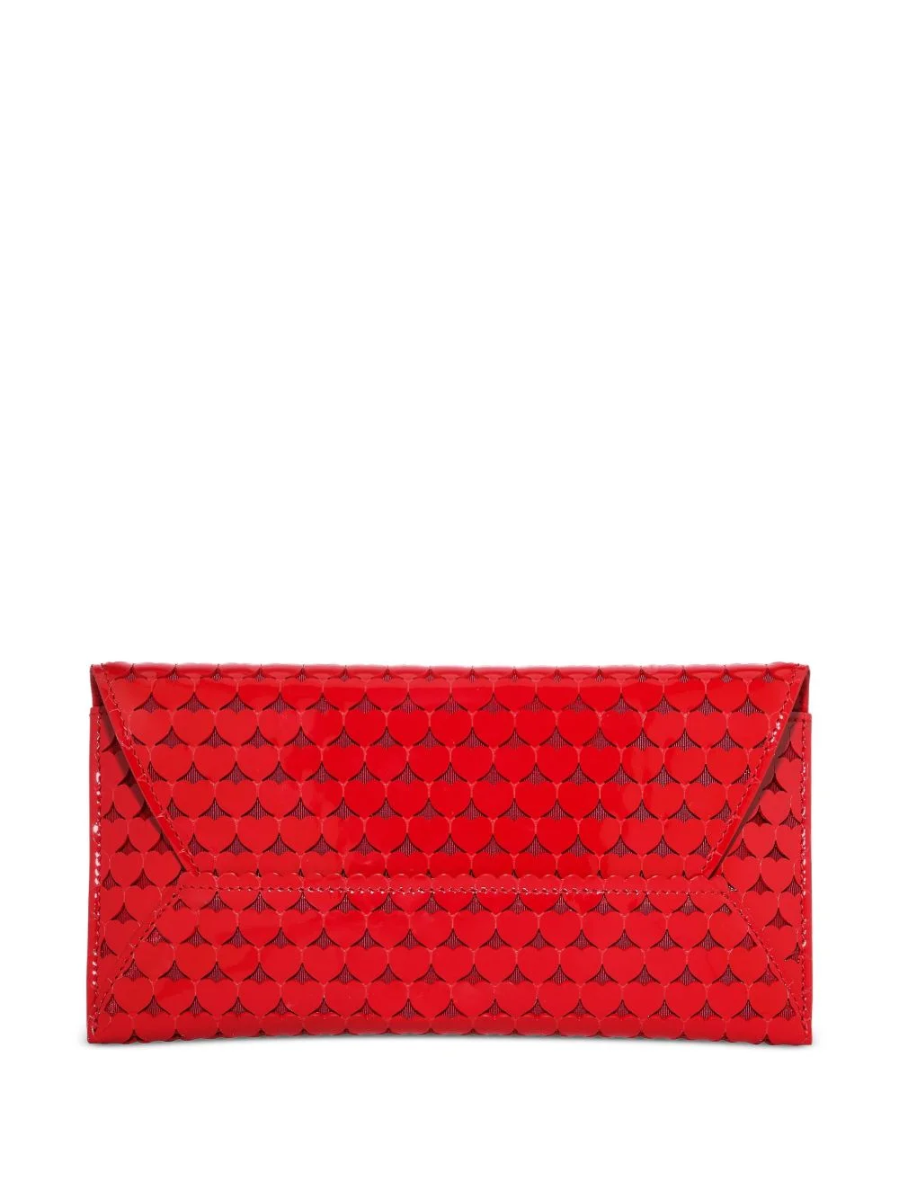 Amourose heart-pattern clutch bag - 1