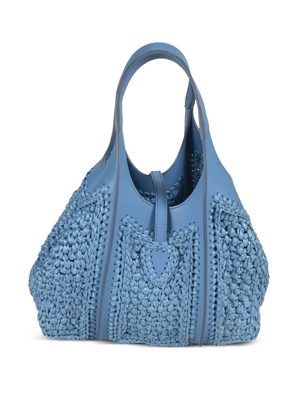 leather tote bag - 2