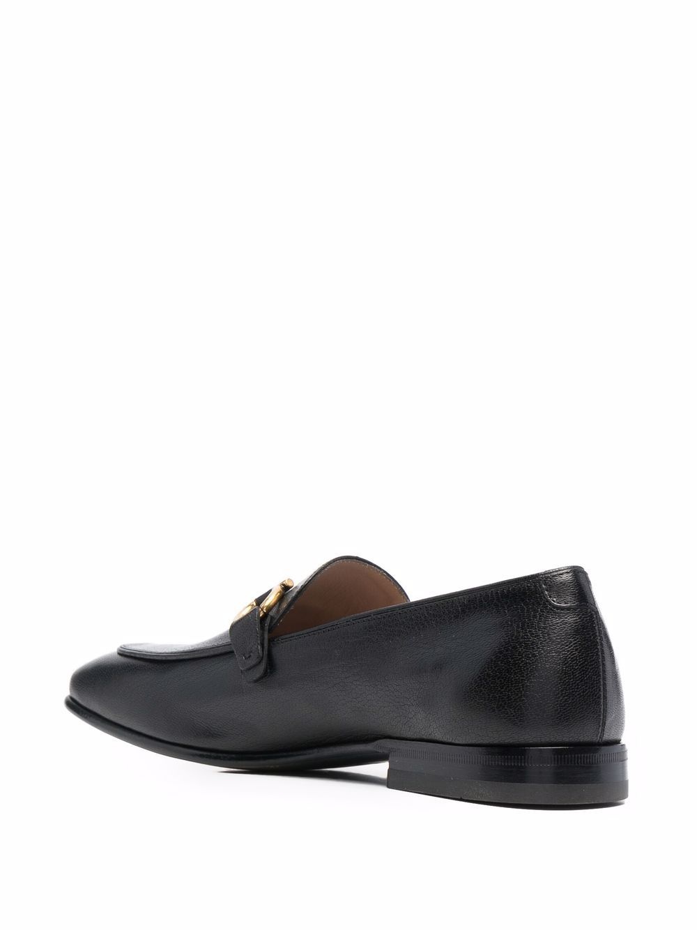 Gancini leather loafers - 3