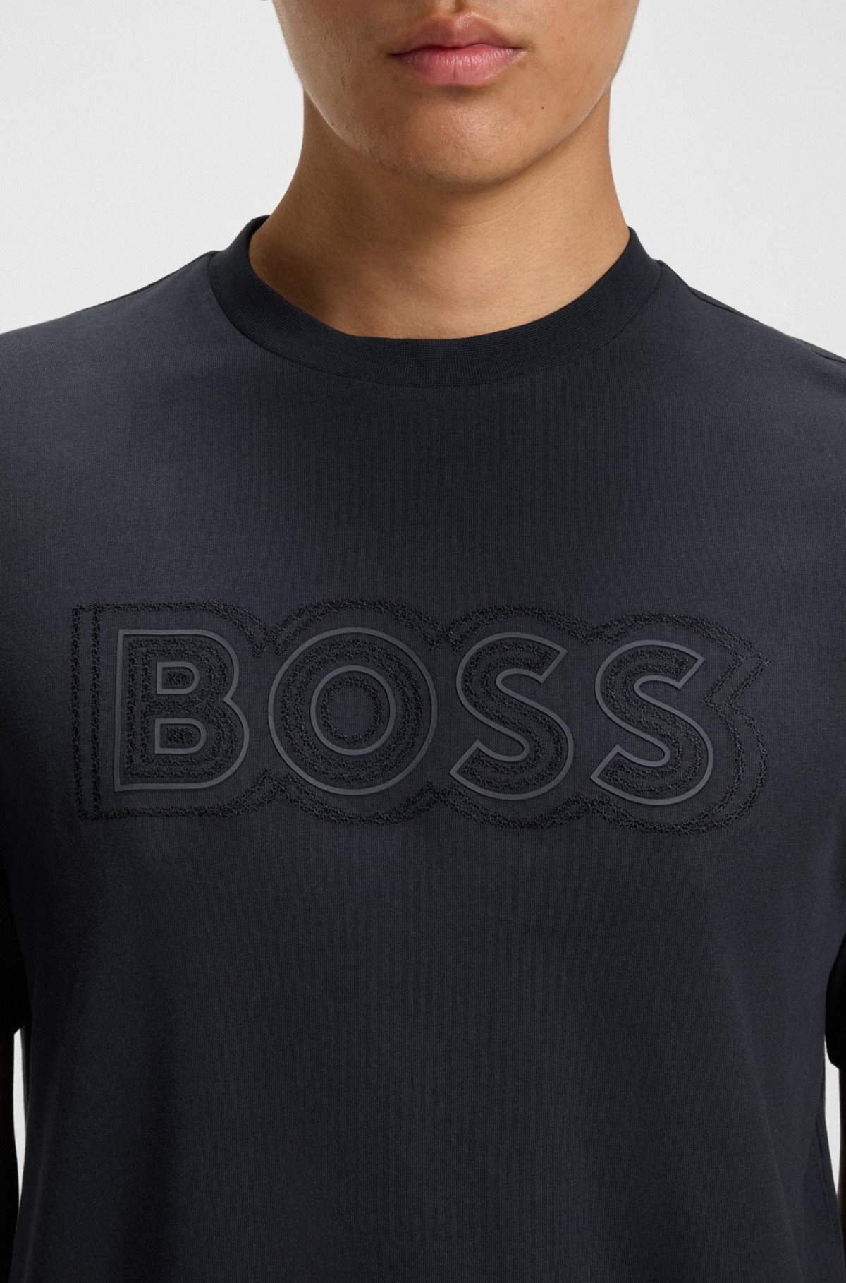 COTTON T-SHIRT WITH LOGO ARTWORK - 3