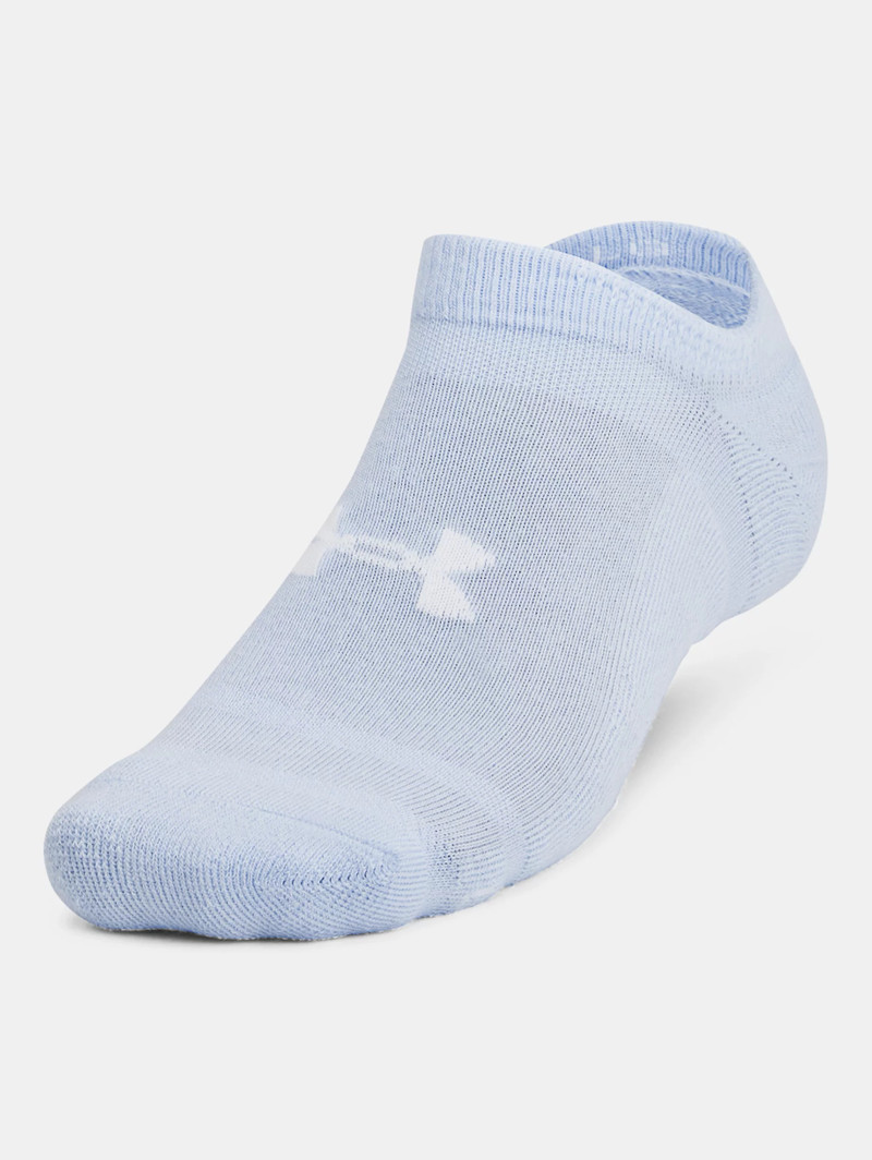 Unisex UA Essential Cushion 6-Pack No Show Socks 1