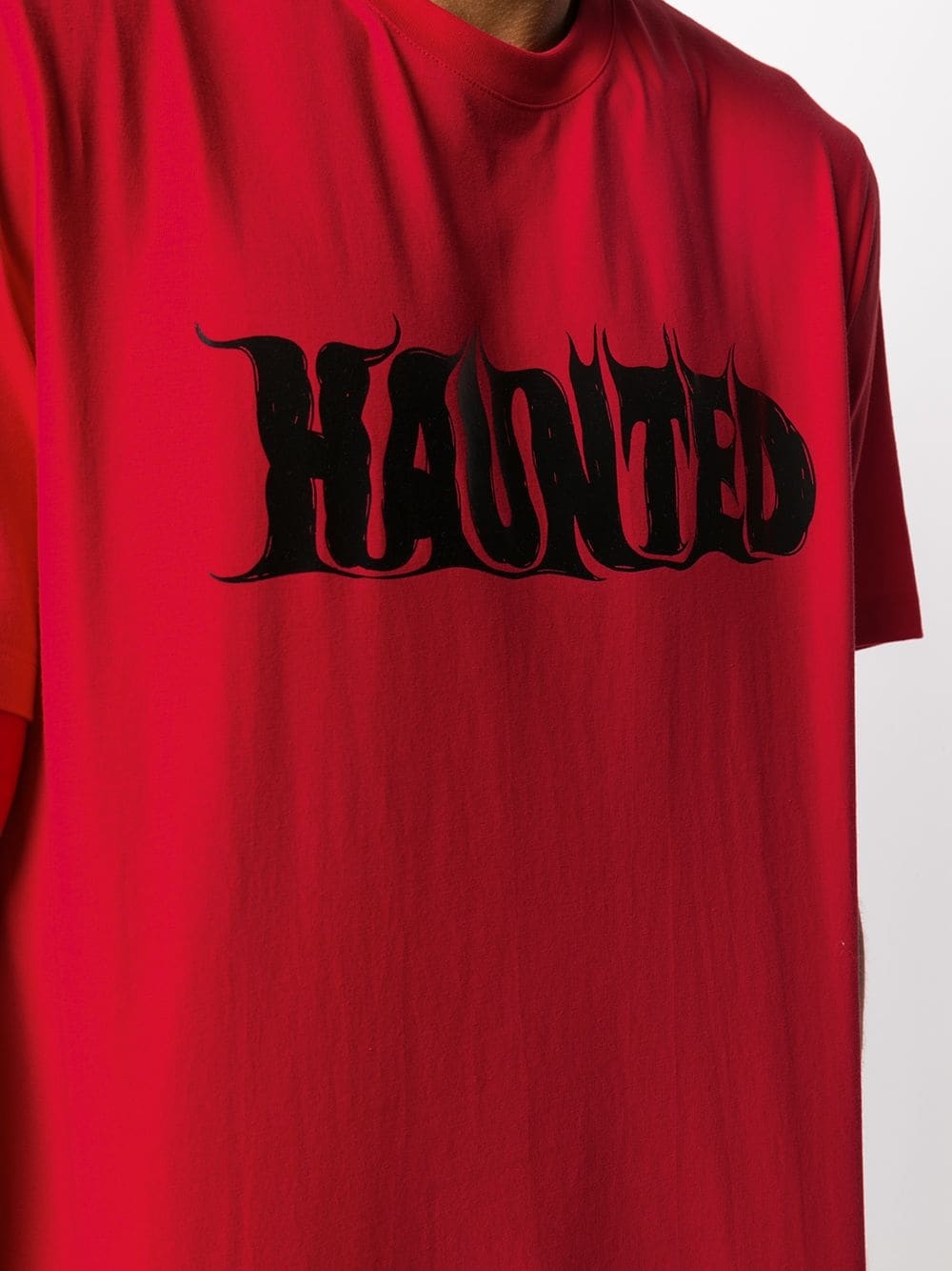 Haunted crew-neck T-shirt - 5