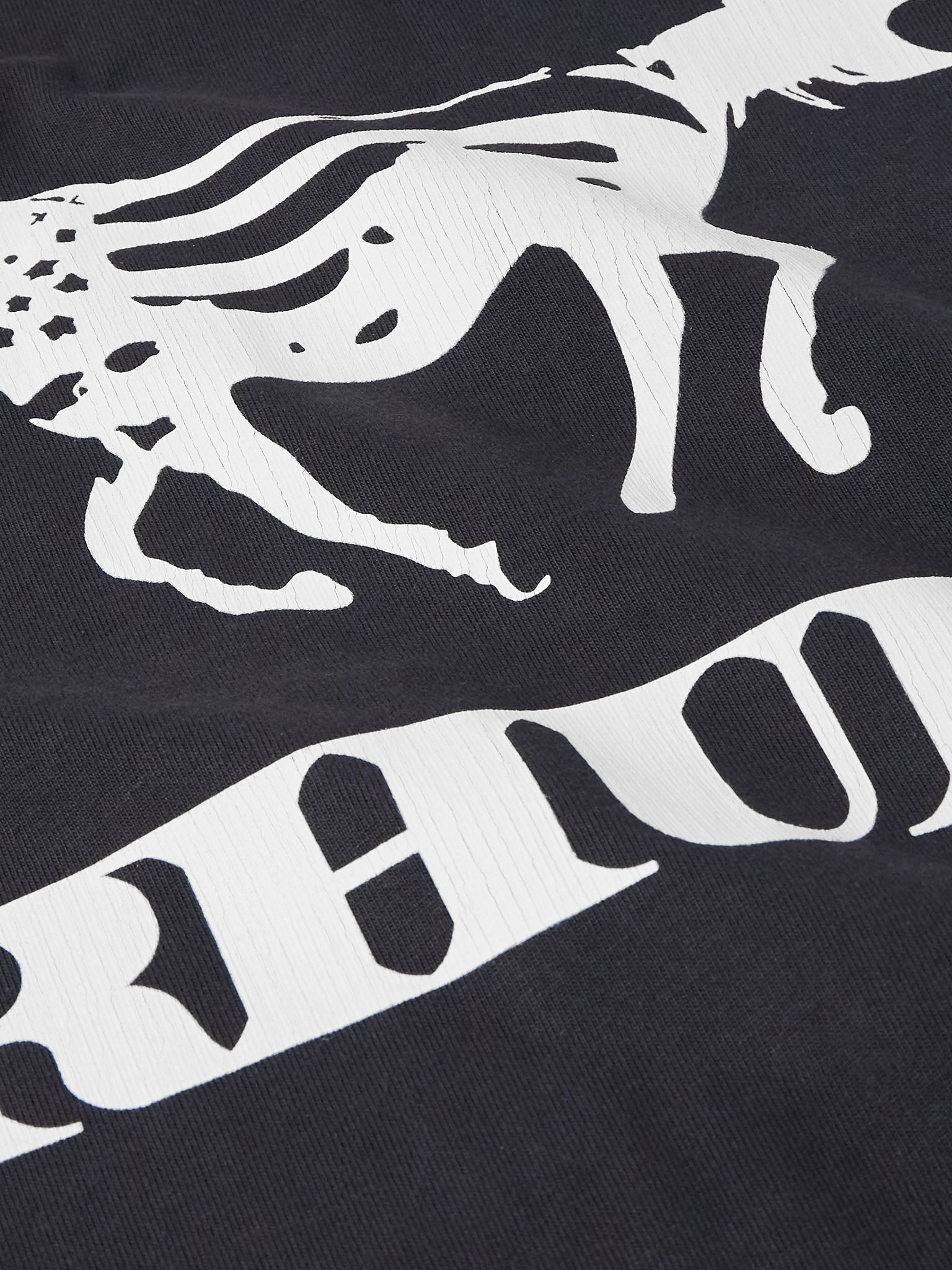 Dinero Logo-Print Cotton-Jersey T-Shirt Black - 4