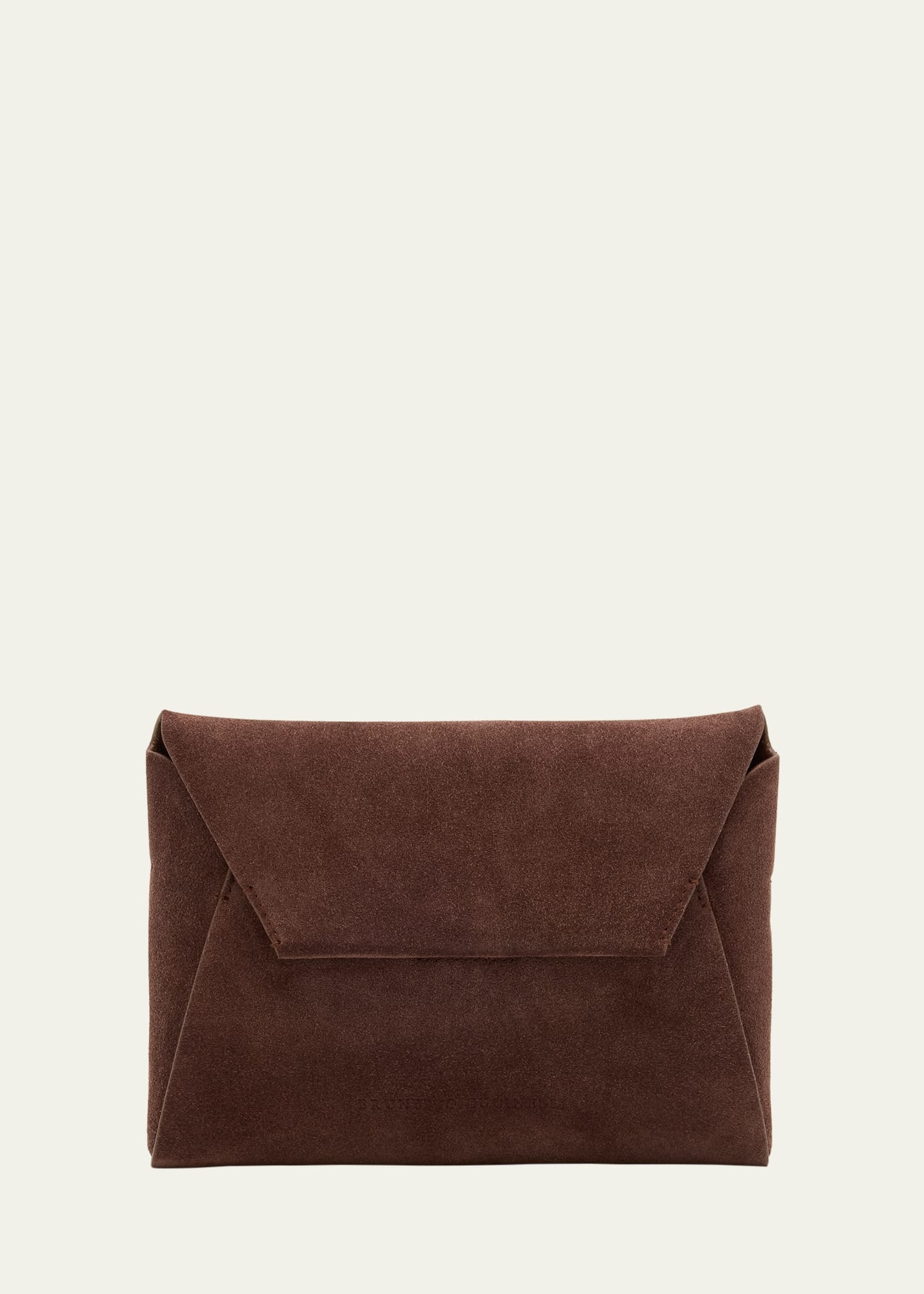 Duo Monili Suede Pouchette Crossbody Bag - 1