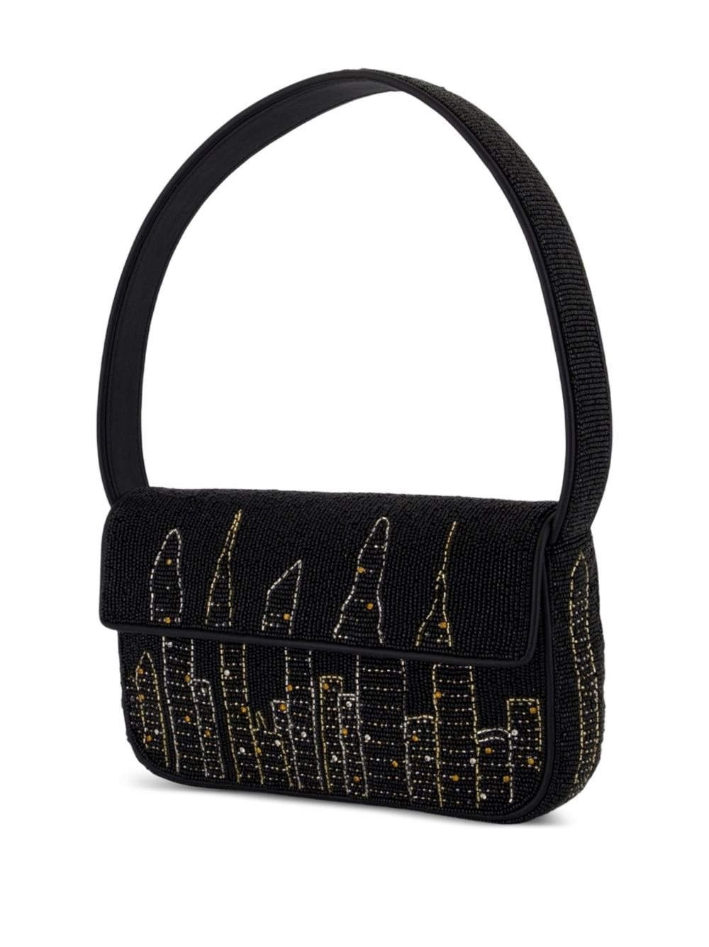 Tommy beaded skyline shoulder bag - 2