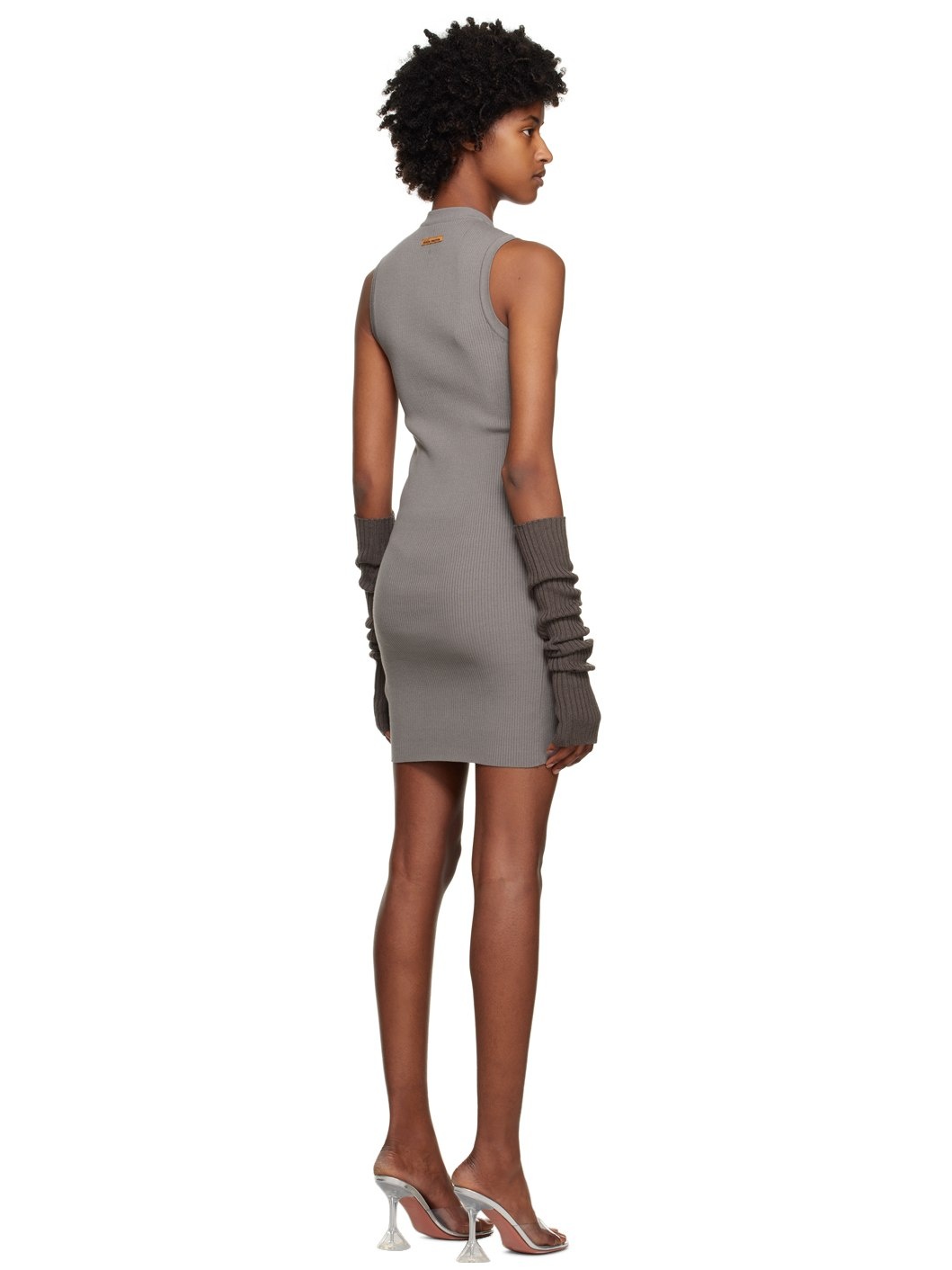 Gray 'HPNY' Minidress - 3