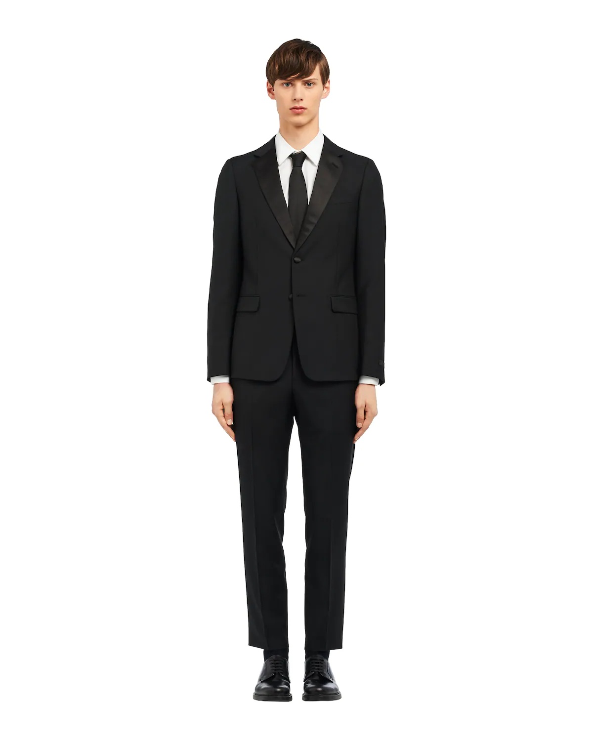 Singled-breasted two-button wool mohair tuxedo - 2