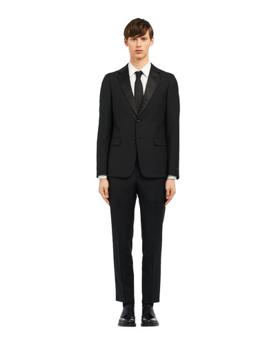 Prada Singled-breasted two-button wool mohair tuxedo outlook