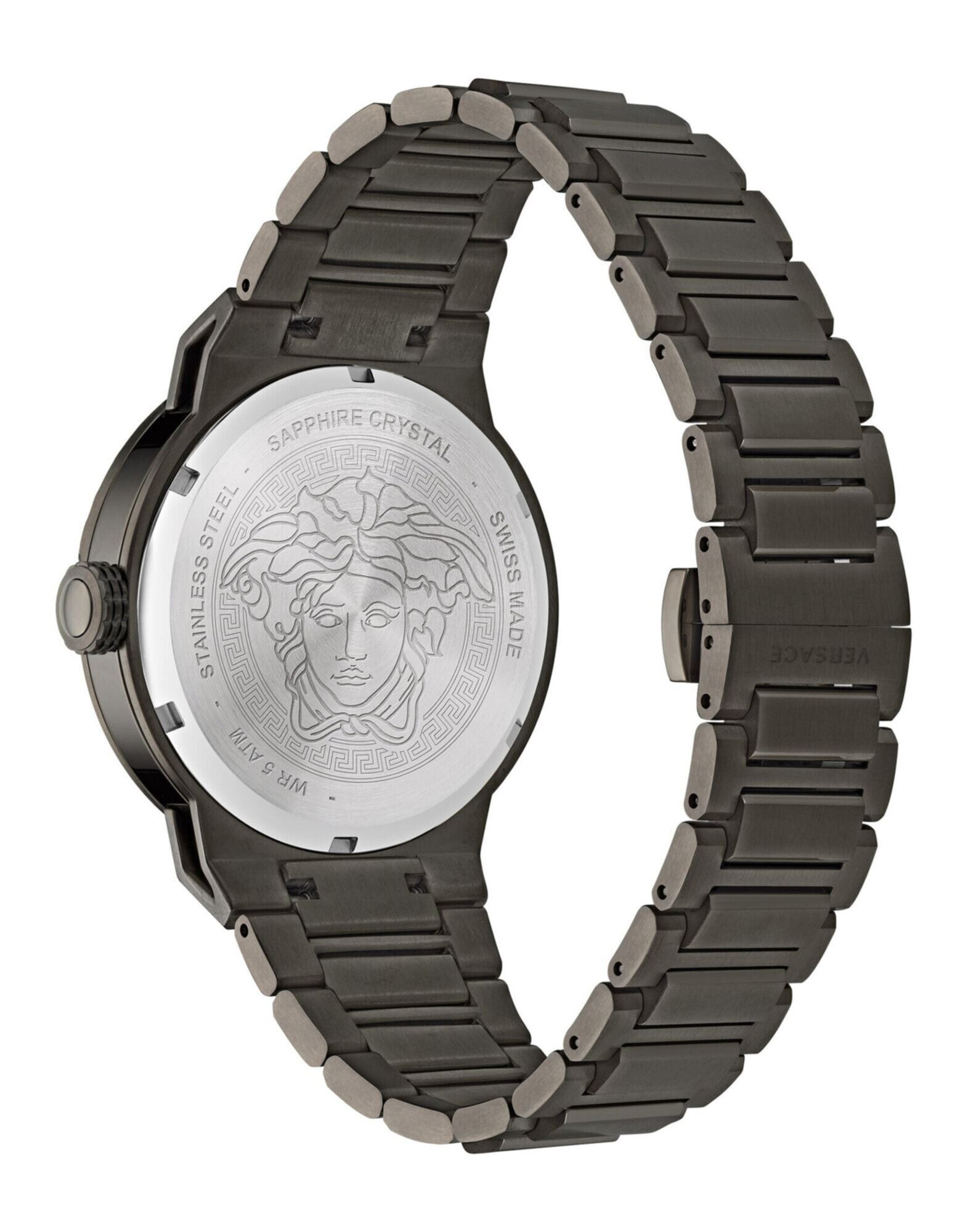 Grey Men's Wrist Watch - 3
