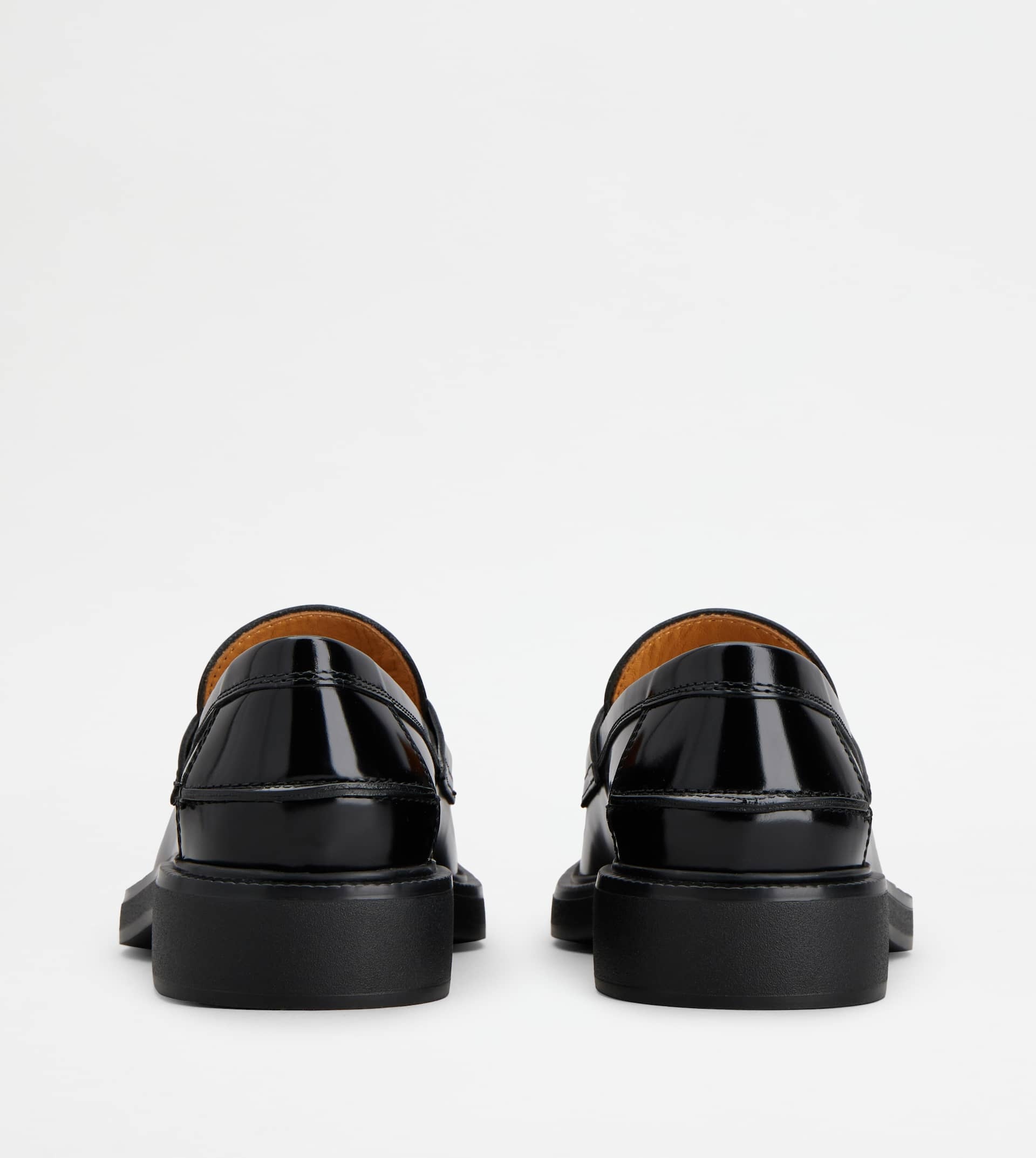 LOAFERS IN LEATHER - BLACK - 2