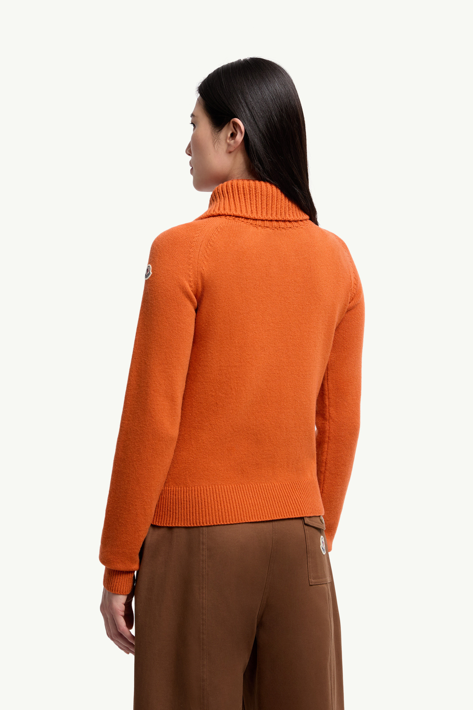 Wool & Cashmere High Collar Sweater - 5