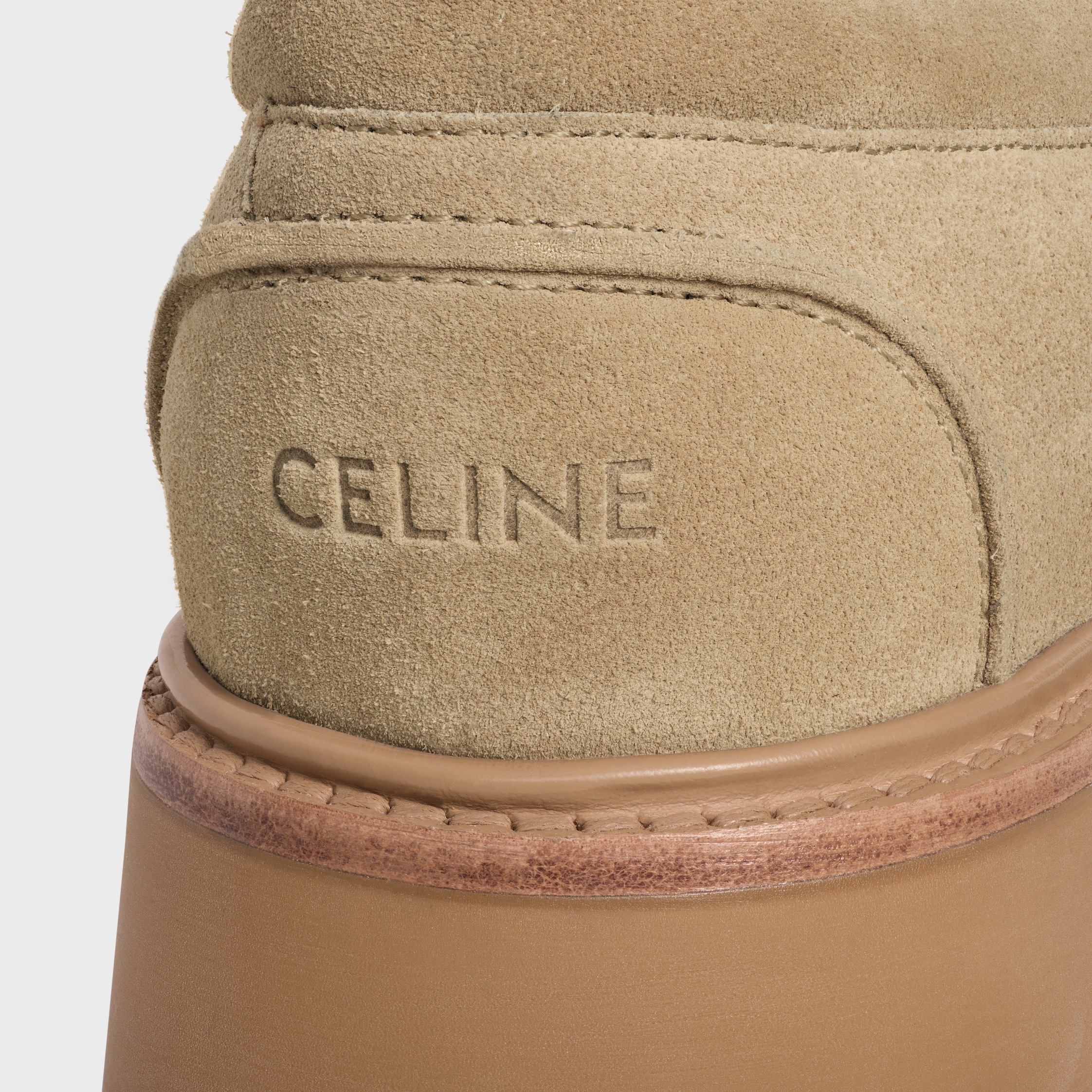 CELINE TRIOMPHE LOAFERS IN SUEDE CALFSKIN - 5