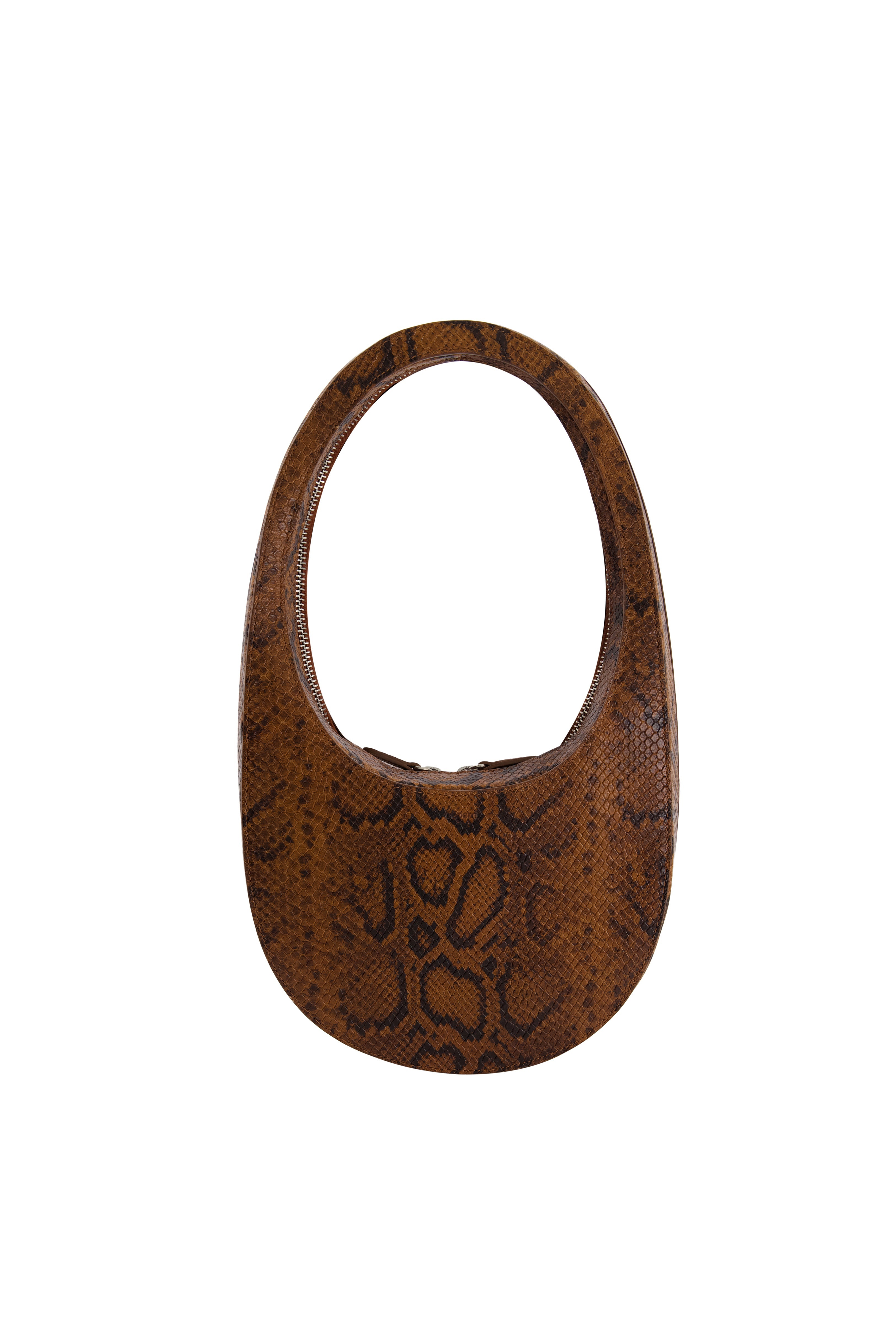 Snake Print Swipe Bag - 5