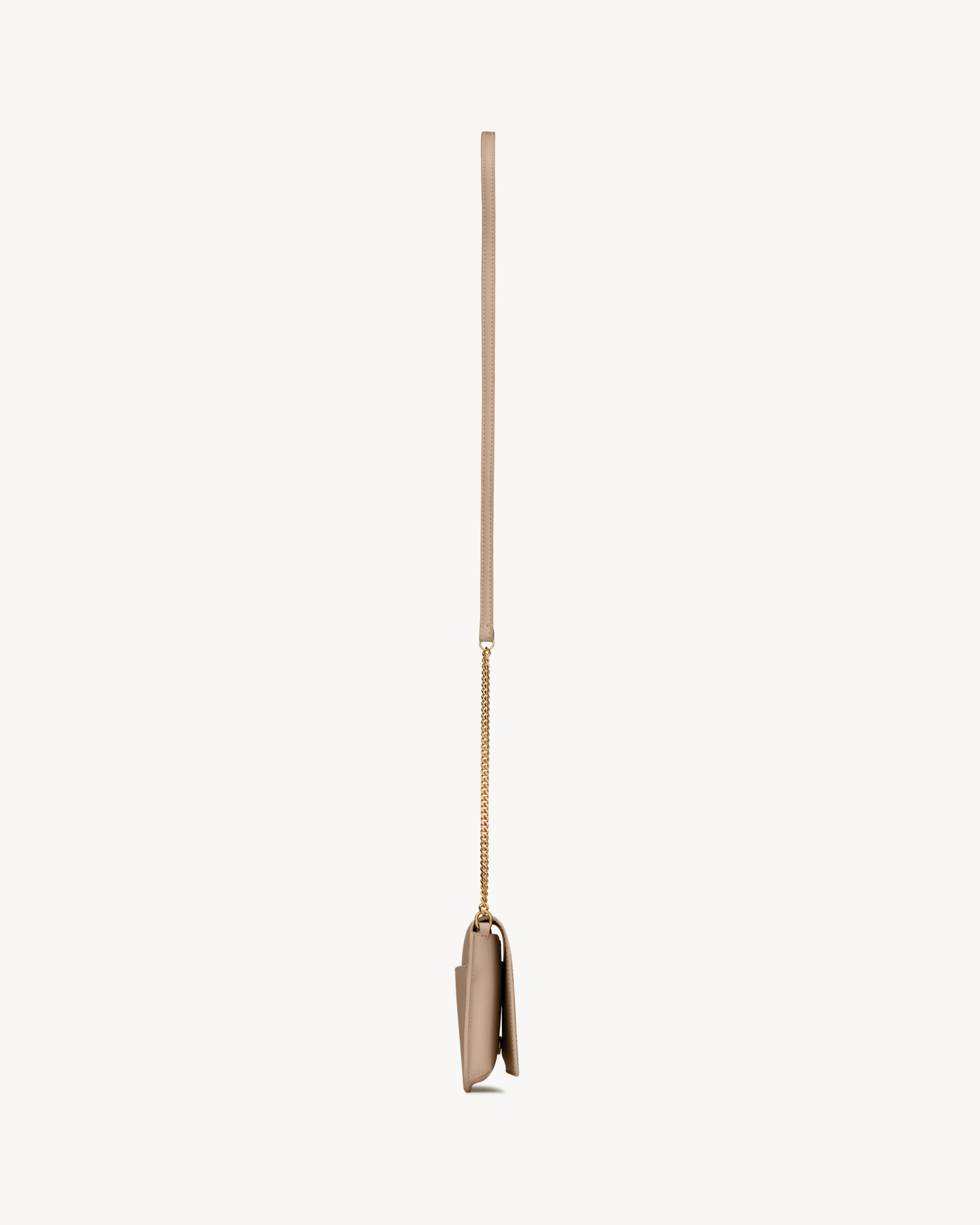 CASSANDRE PHONE HOLDER IN SMOOTH LEATHER - 4