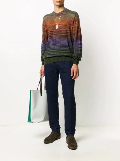 Missoni striped knit jumper  outlook