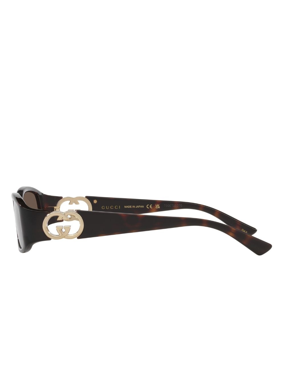 GC002287 rectangle-frame sunglasses - 3