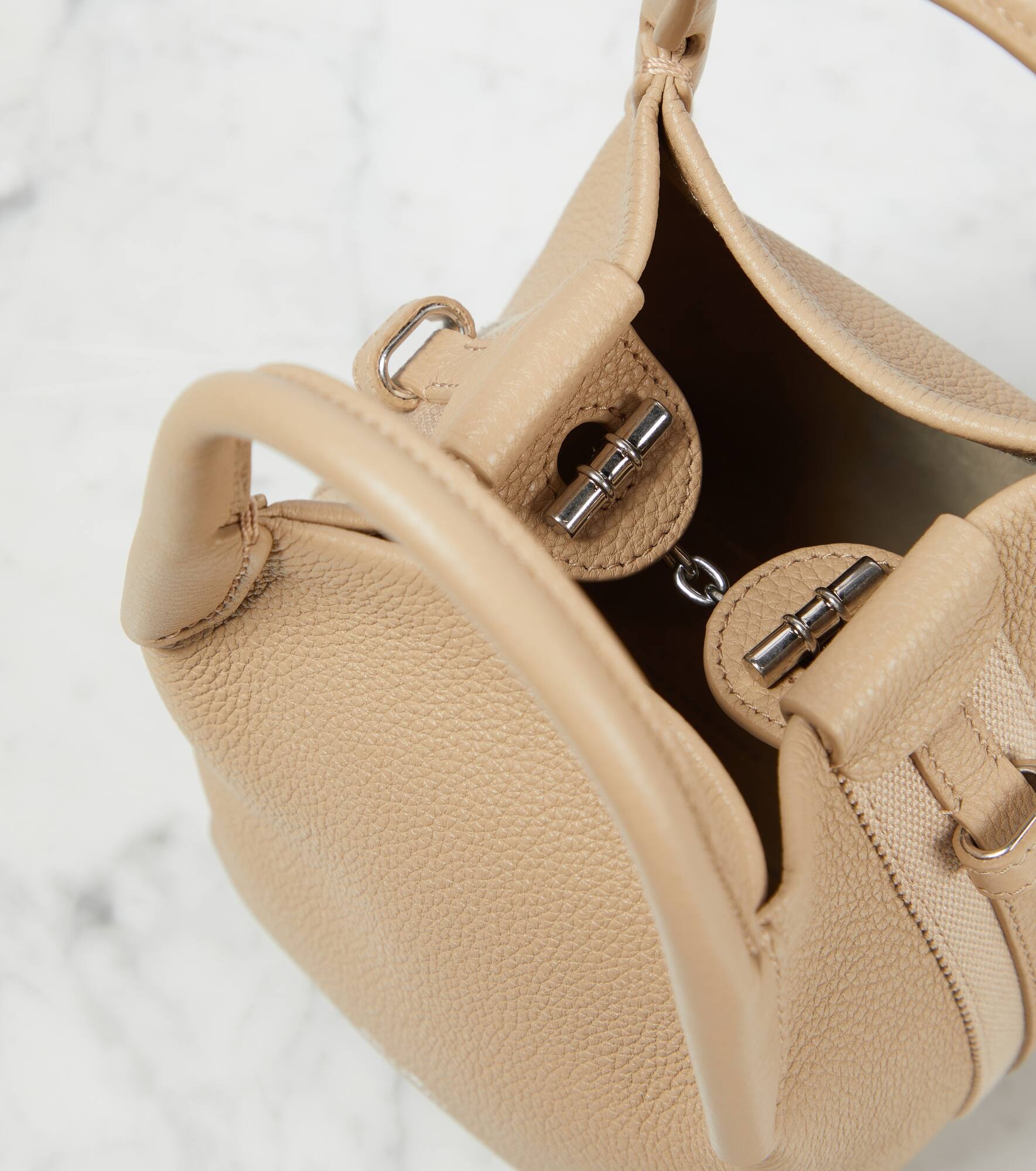 Bale Micro leather tote bag - 3