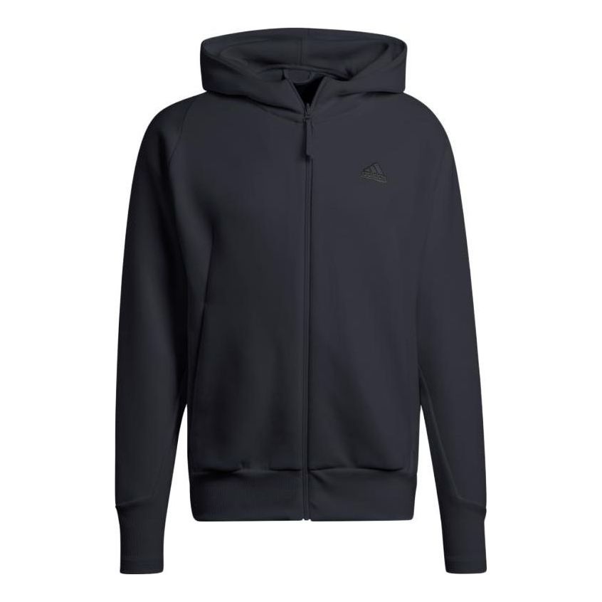 adidas Z.N.E. Premium Full-Zip Hooded Track Jacket 'Black' IN5089 - 1