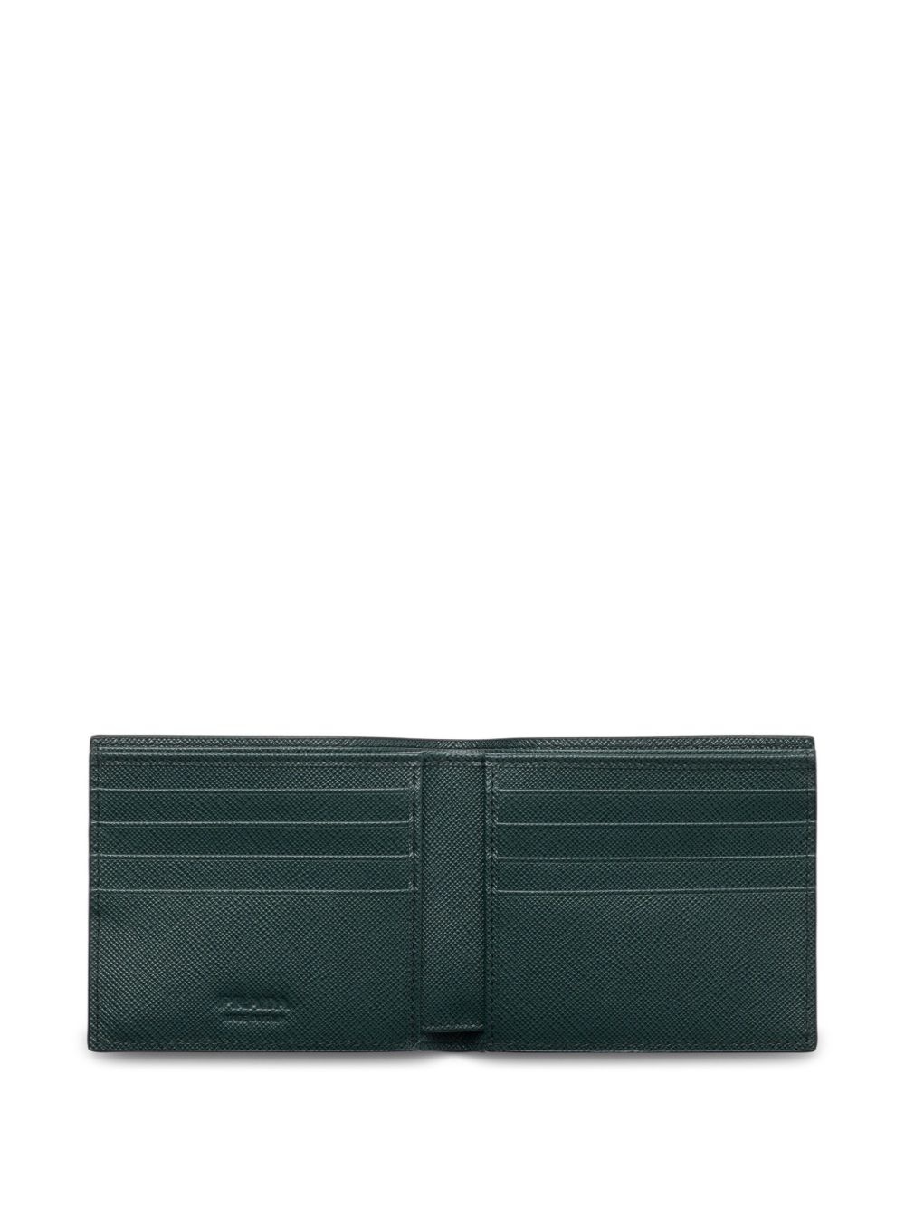 textured leather wallet - 4