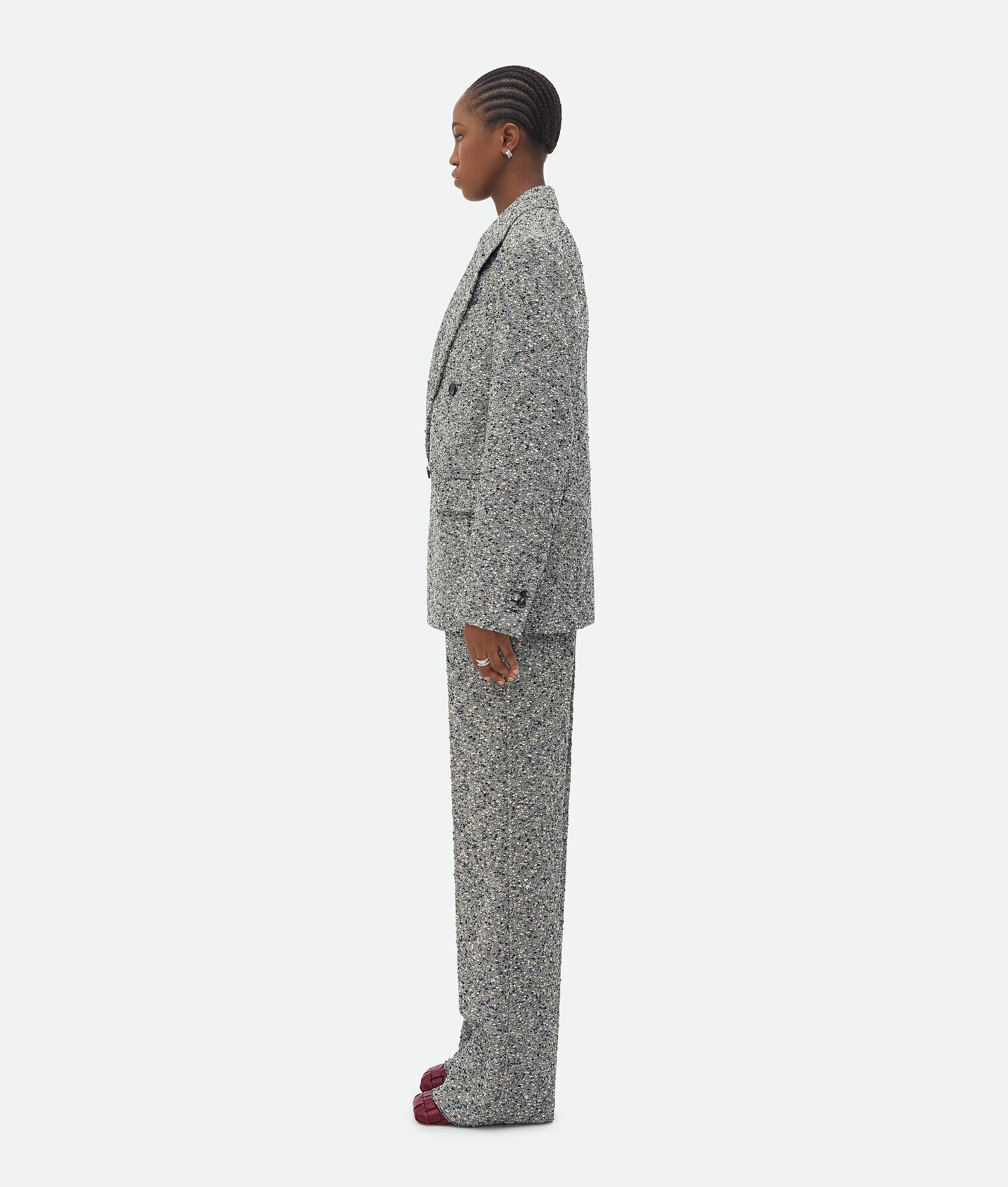 cotton bouclé jacket - 2