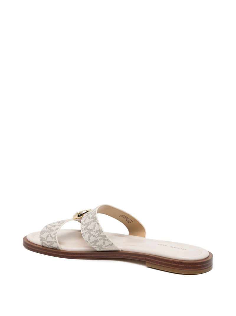 all-over logo buckle sandals 3