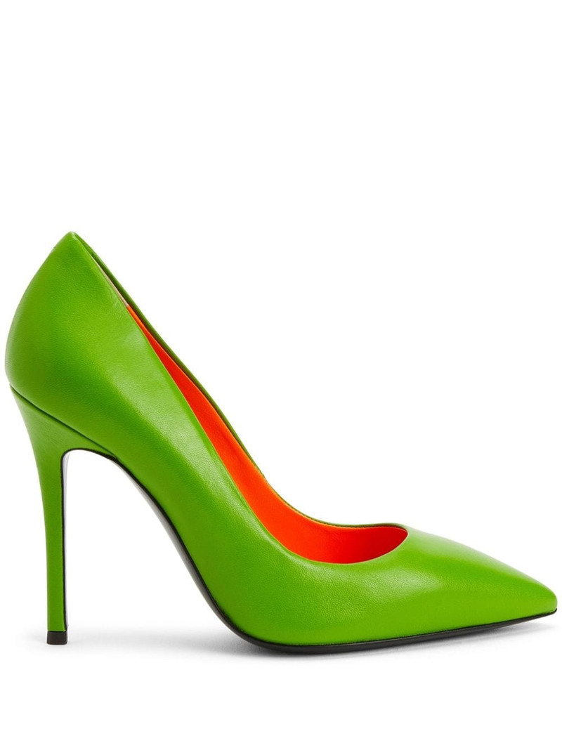 Lucrezia 105mm leather pumps 1