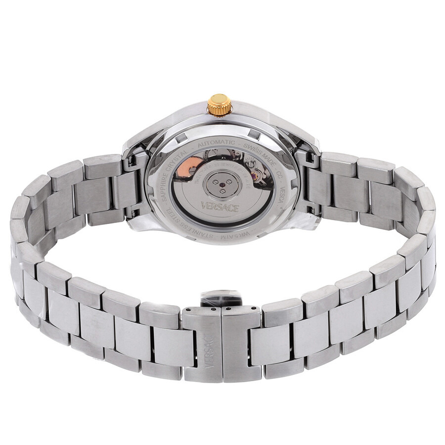 Versace Greca Classic Automatic Blue Dial Ladies Watch VESCA0224 - 3