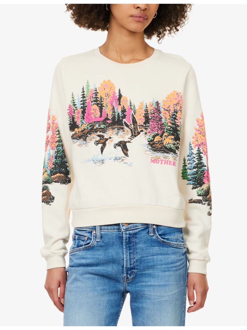 The Camper Graphic Print Cotton Sweatshirt 3