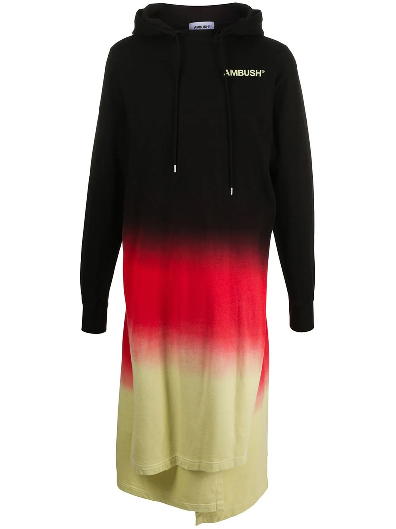 gradient 긴 후드 1