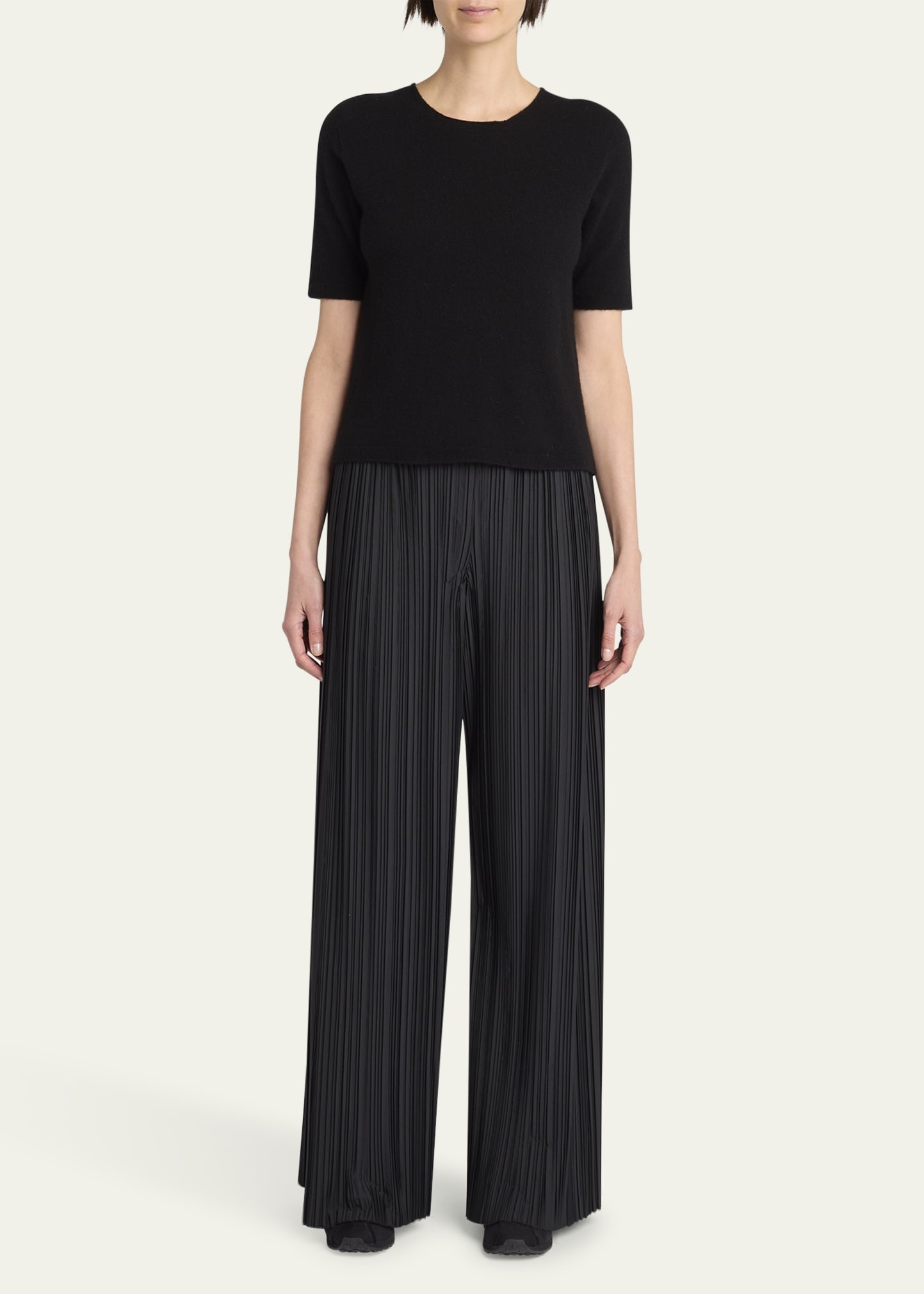 Ipar Short Sleeve Cashmere Top - 2
