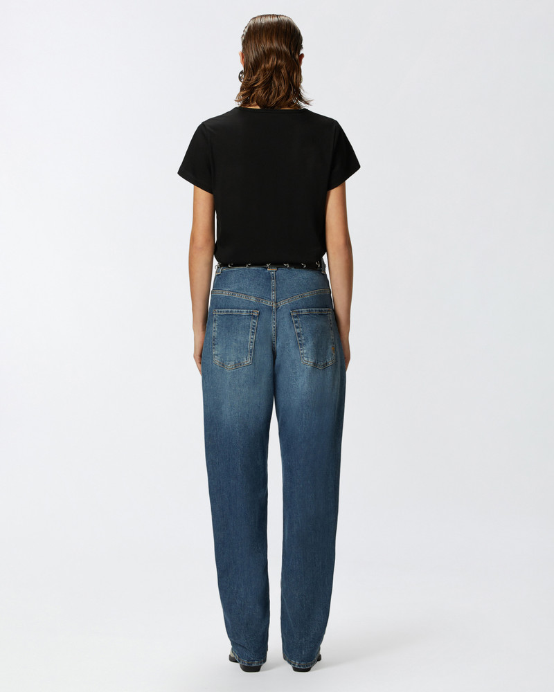 V-NECK T-SHIRT WITH JEWEL EMBROIDERY 4
