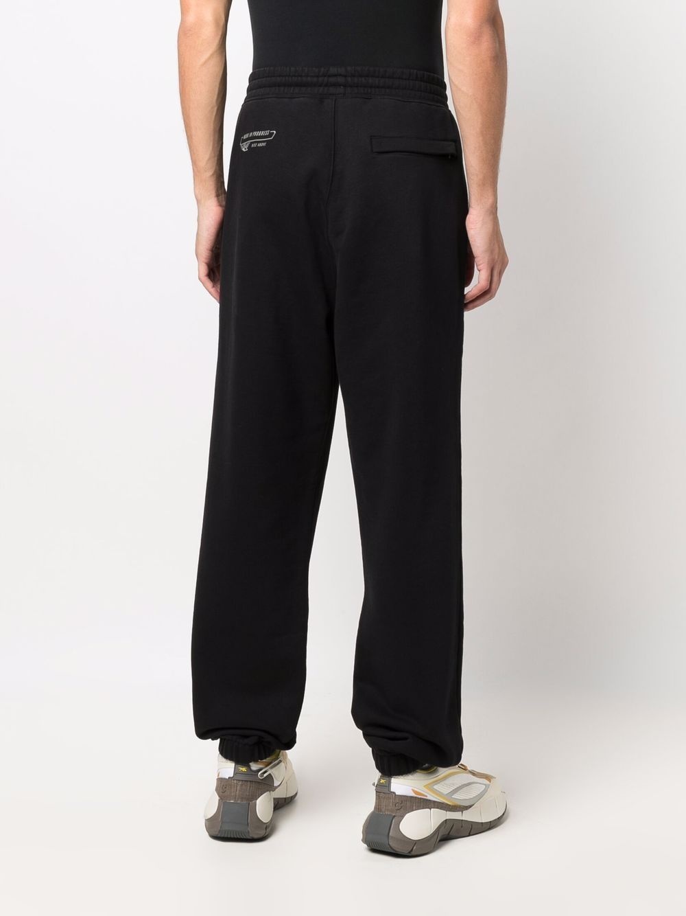 logo-print straight-leg track pants - 4