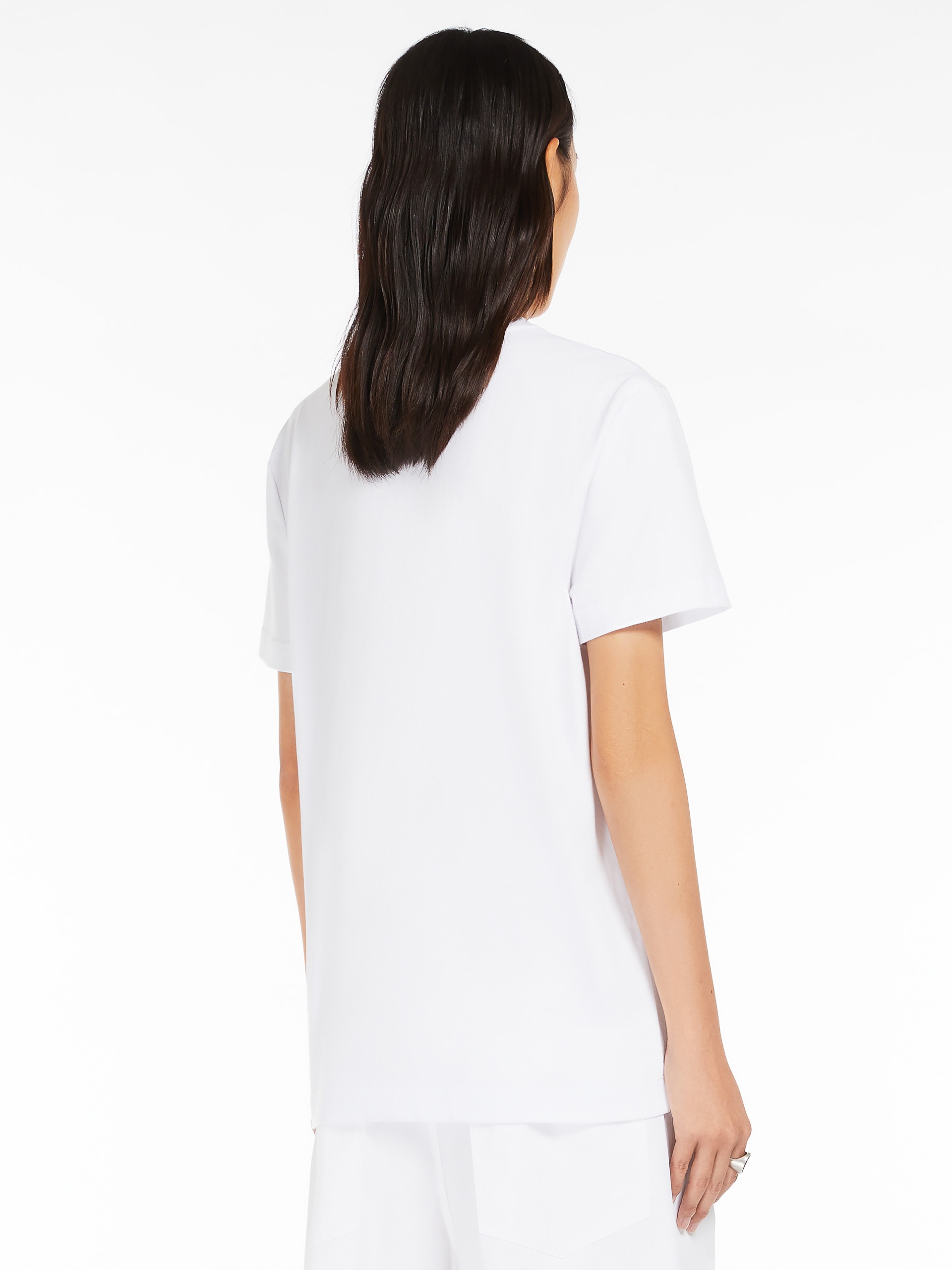 RENATA Embroidery and sequin-embellished T-shirt - 4