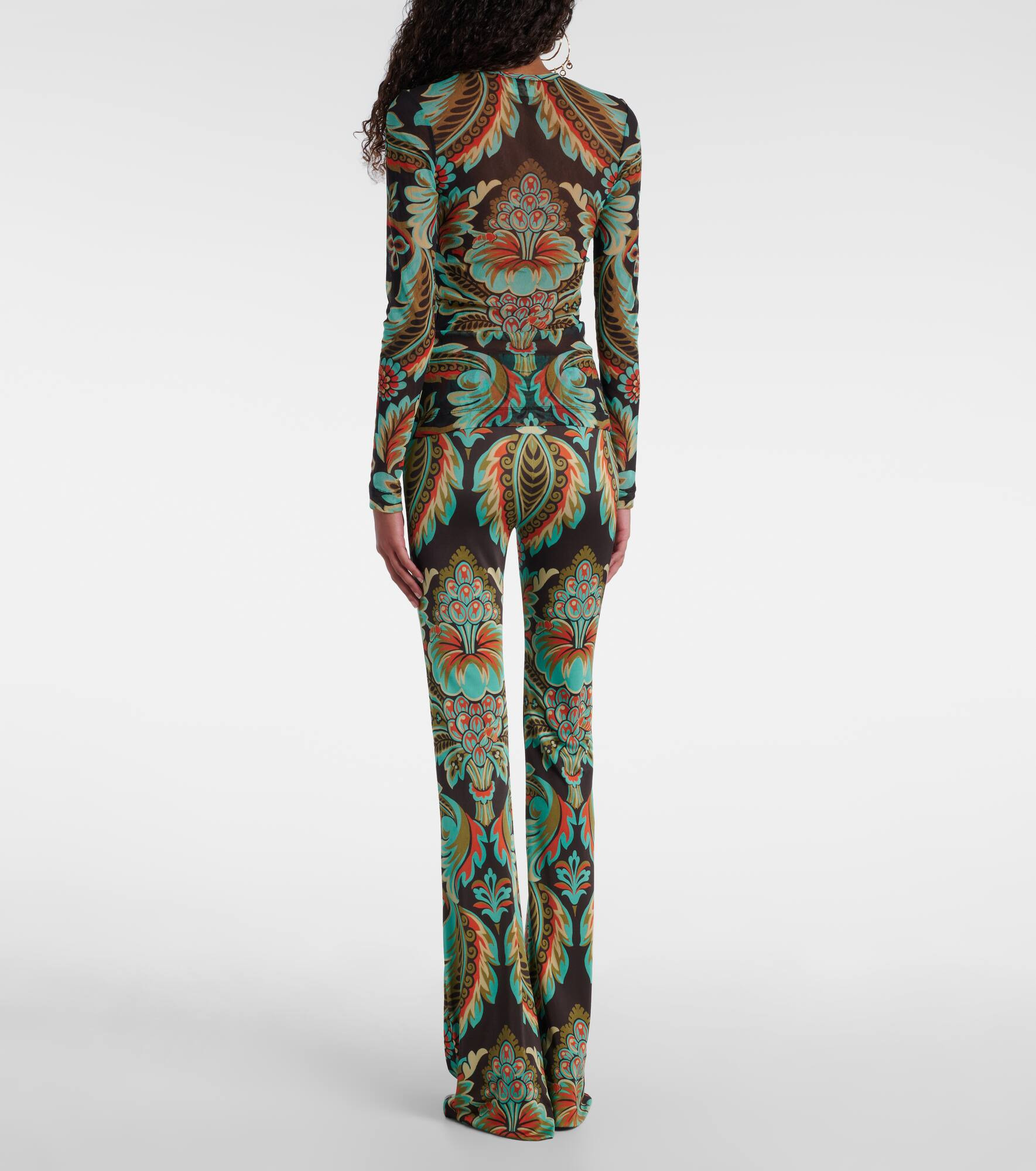 Printed jersey top - 3