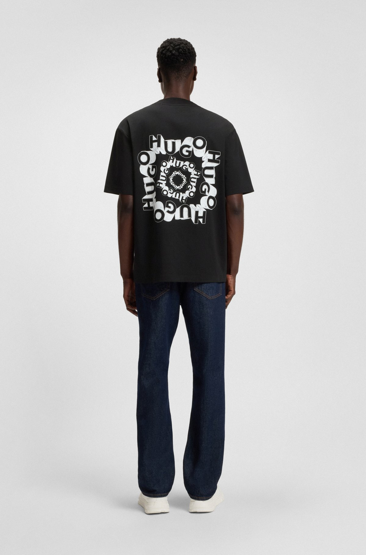 COTTON-JERSEY T-SHIRT WITH LOGO ARTWORK - 5
