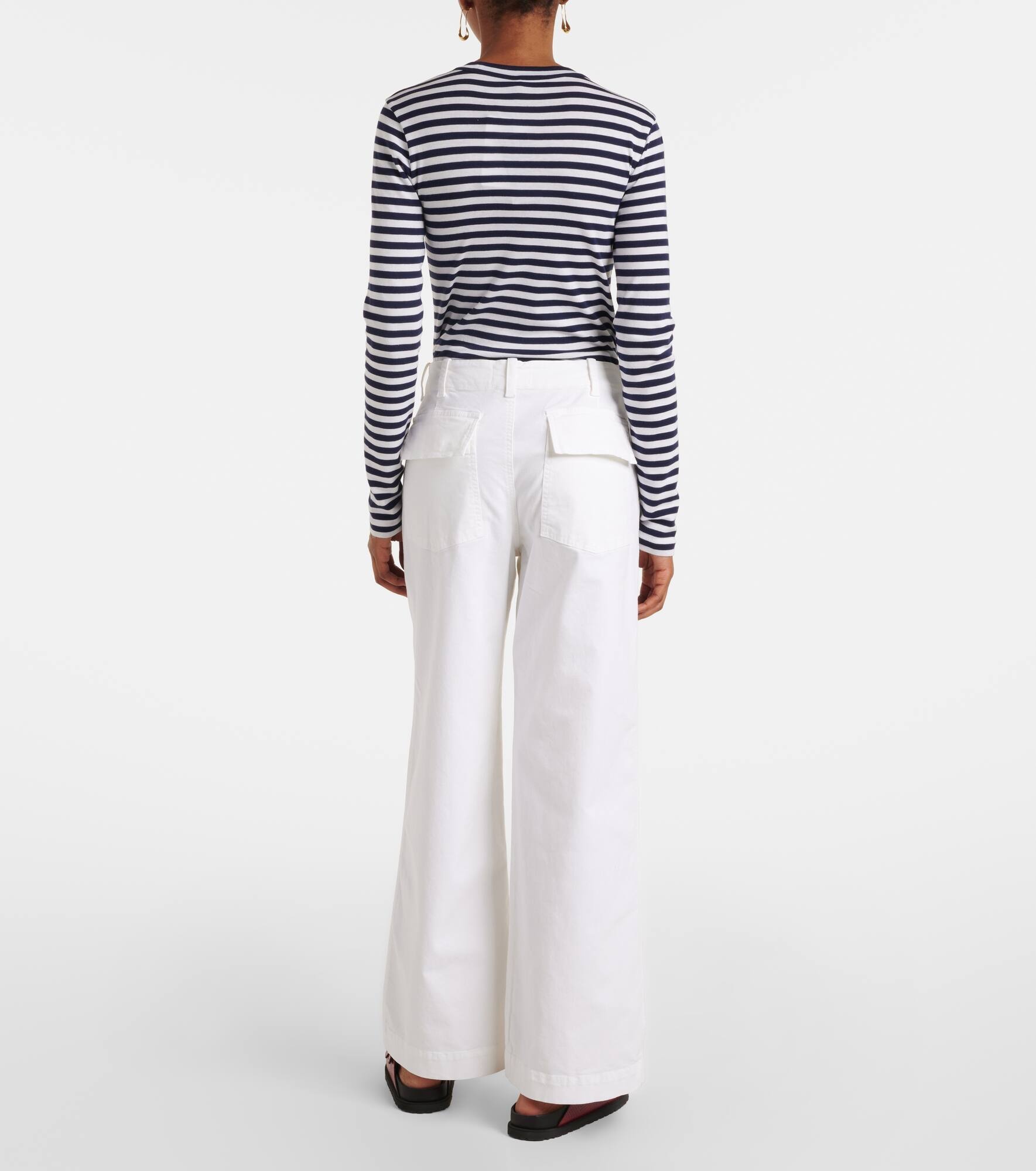 Leon cotton twill cargo pants - 3