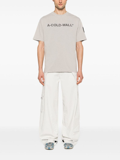 A-COLD-WALL* Overdye logo-print T-shirt outlook