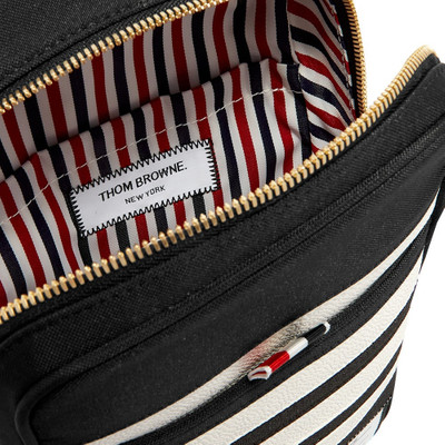 Thom Browne Thom Browne Four Bar Stripe Nylon Cross Body Bag outlook