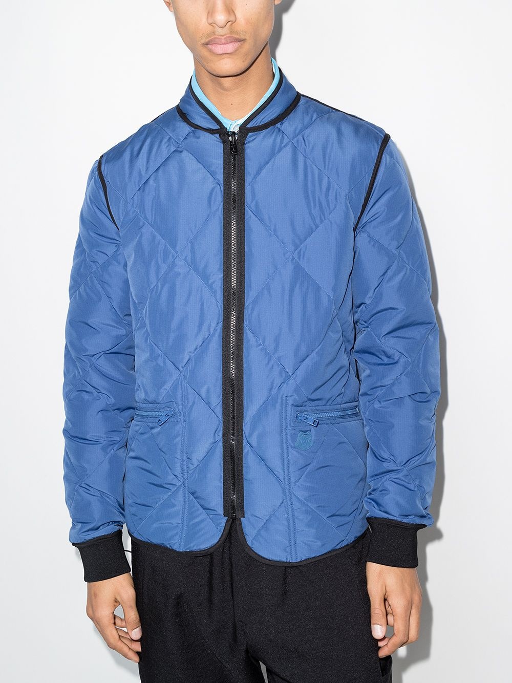 reversible quilted bomber jacket - 4