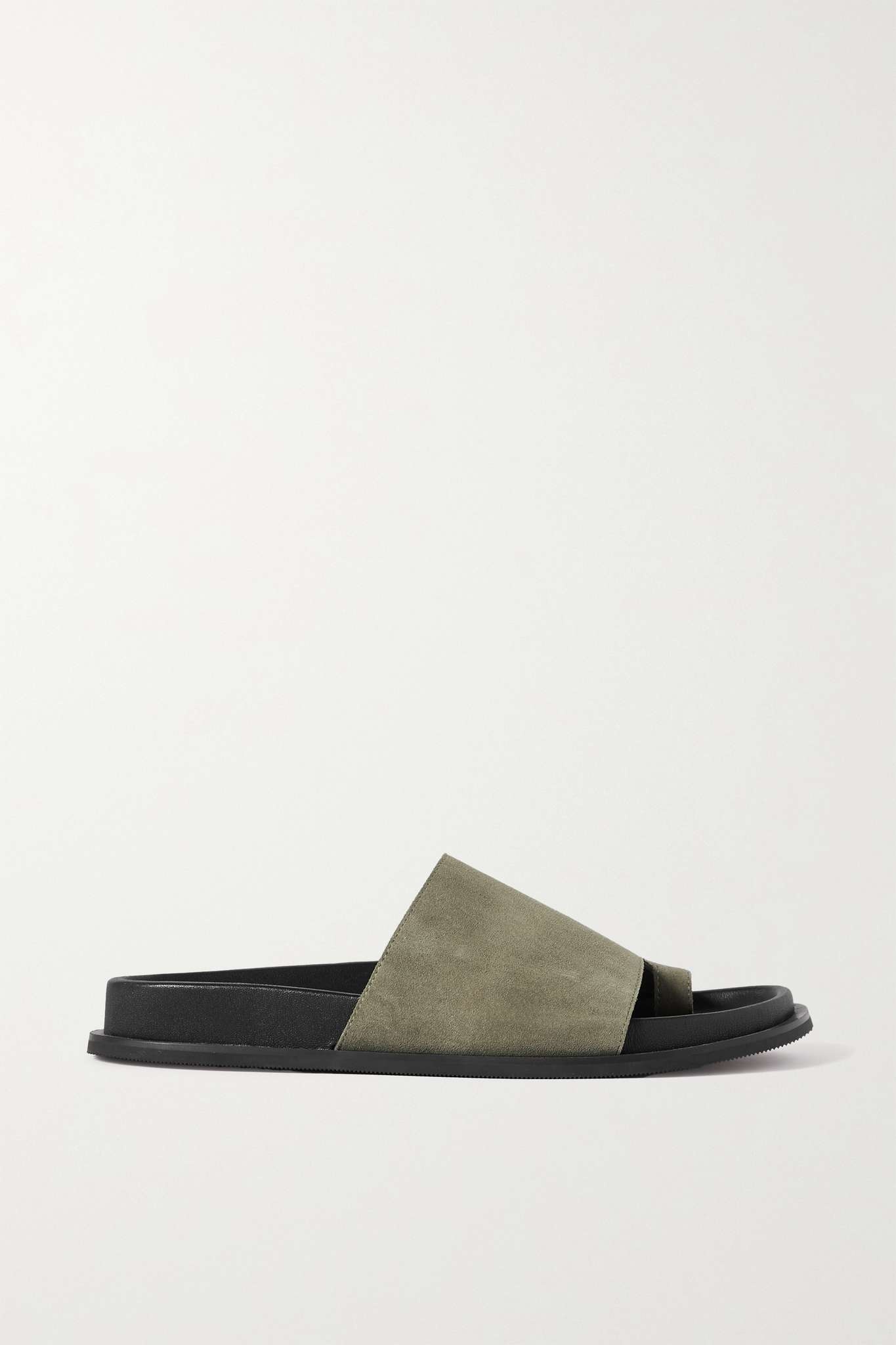 + NET SUSTAIN Loe suede slides - 1