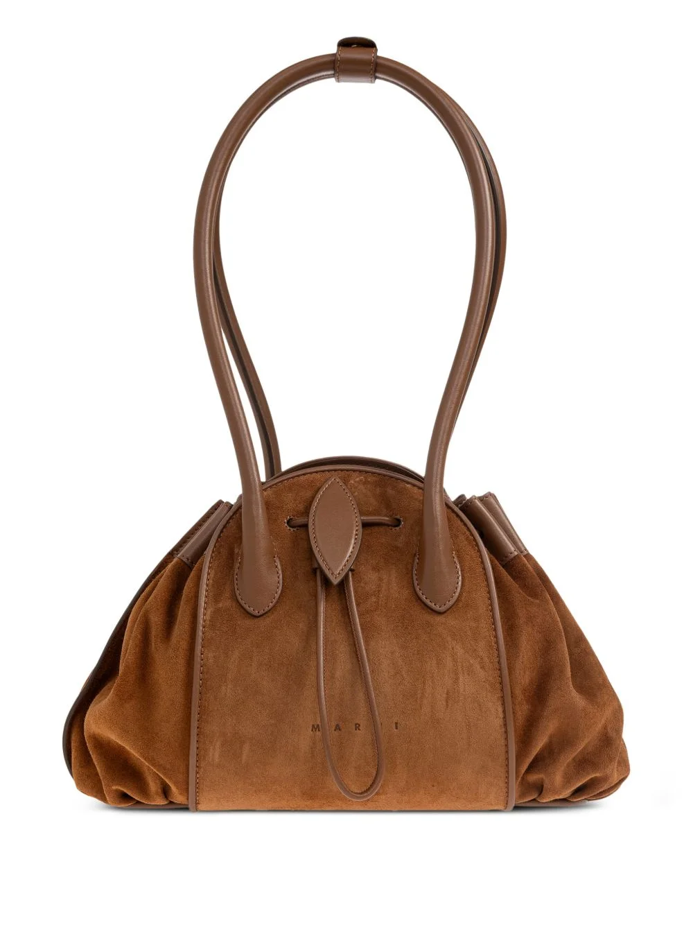 Tulipea drawstring-closure shoulder bag - 1
