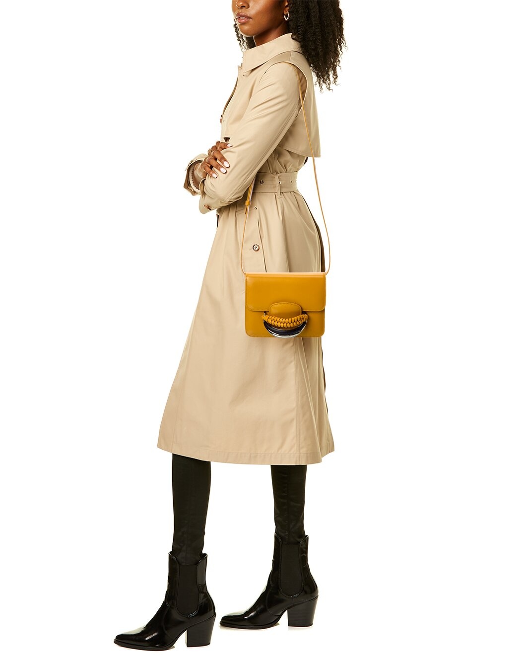 Chloé Kattie Leather Shoulder Bag - 4