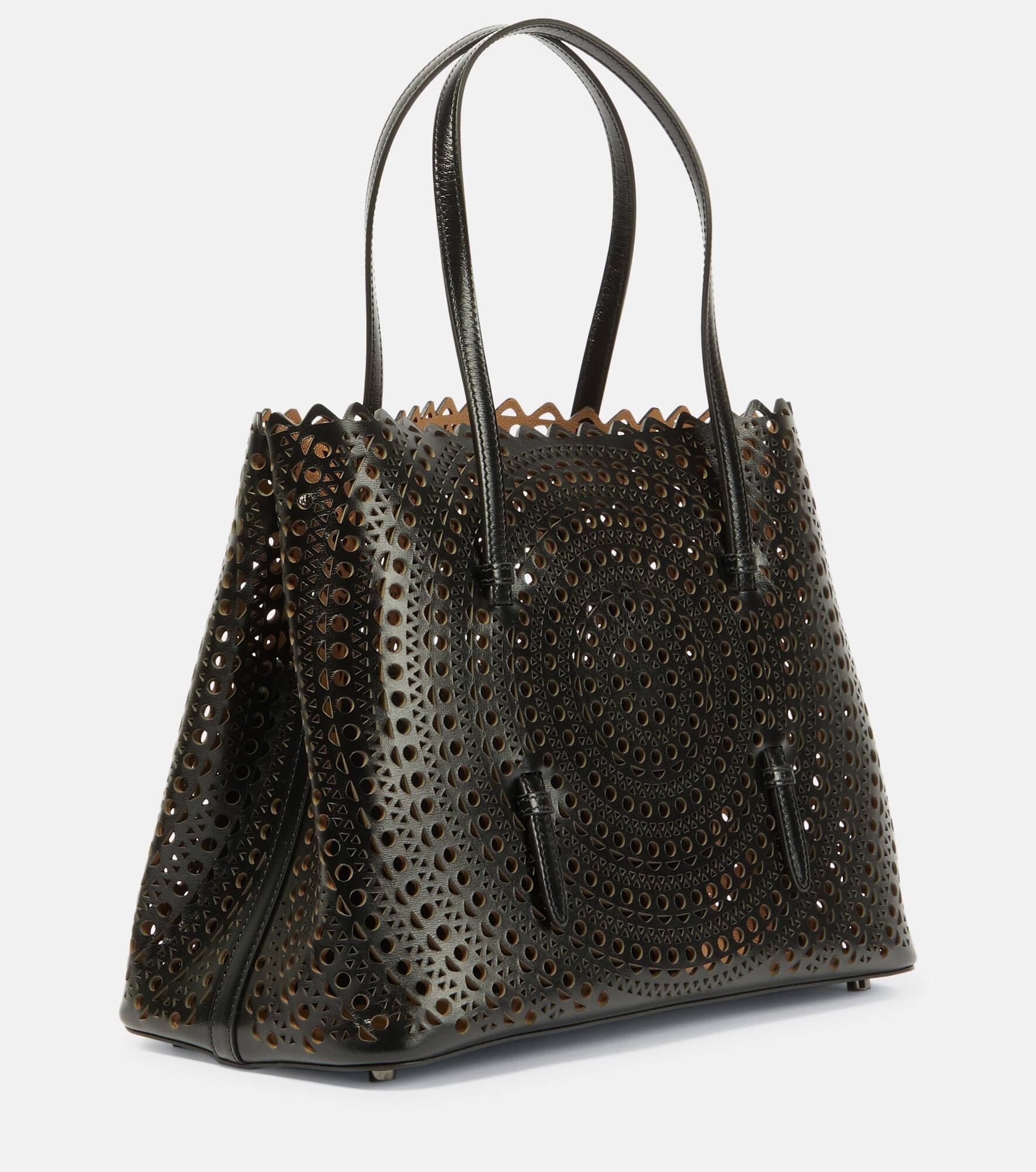 Le Mina 32 New Vienne leather tote bag - 4