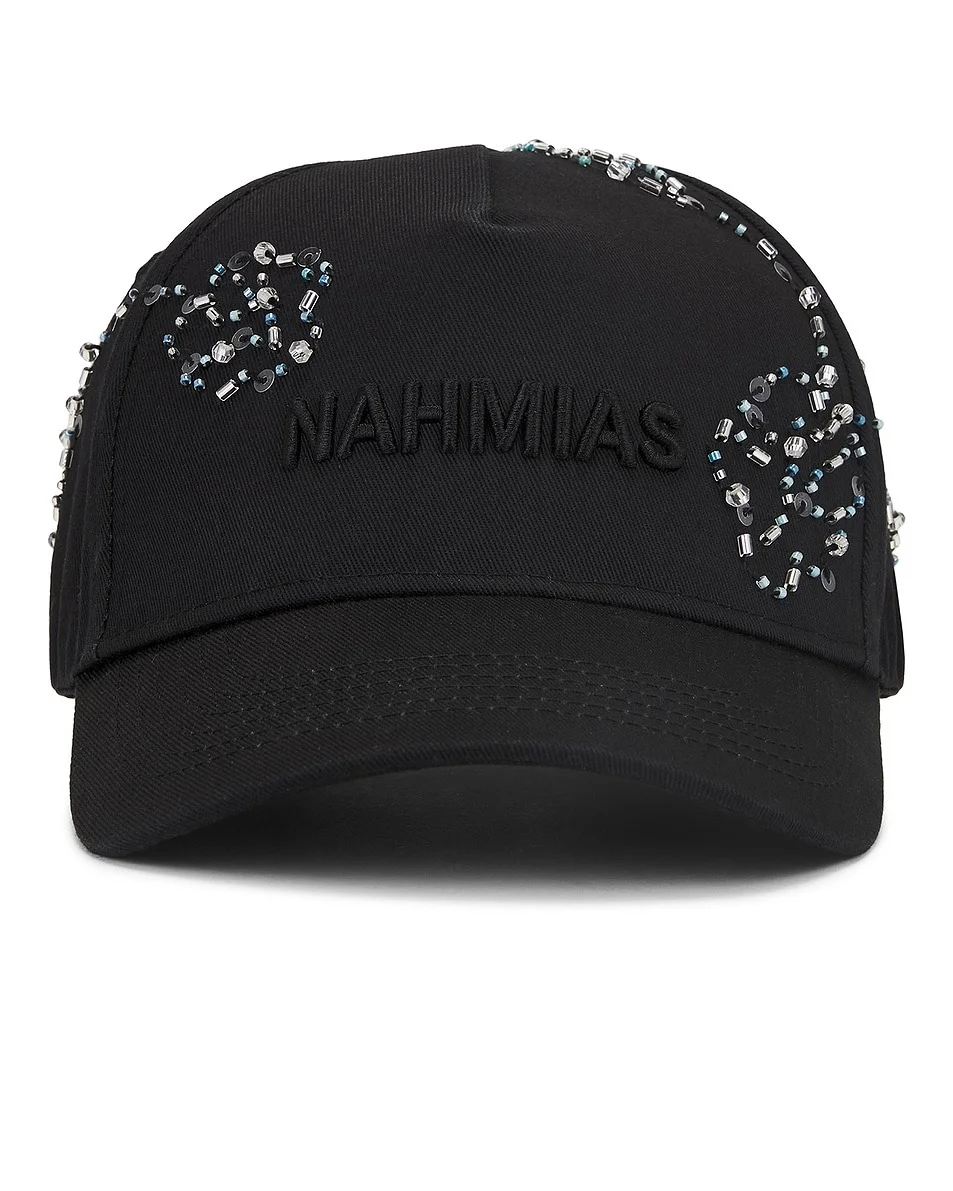 Beaded Trucker Hat - 1