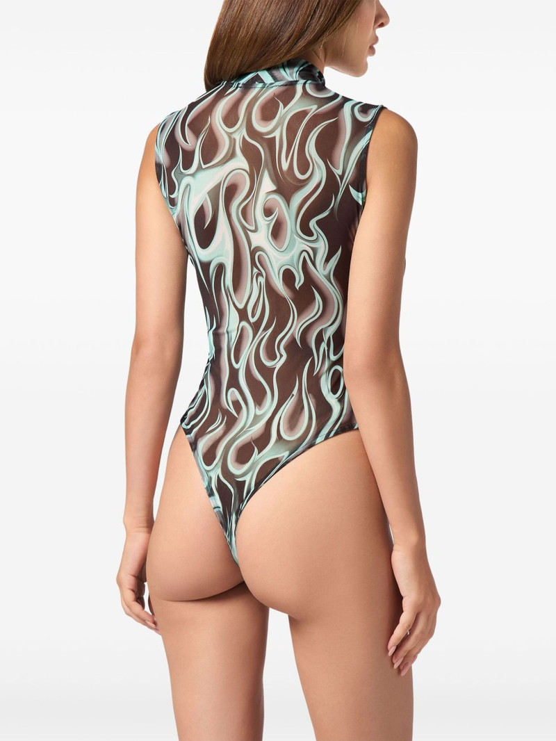 Flame bodysuit 4