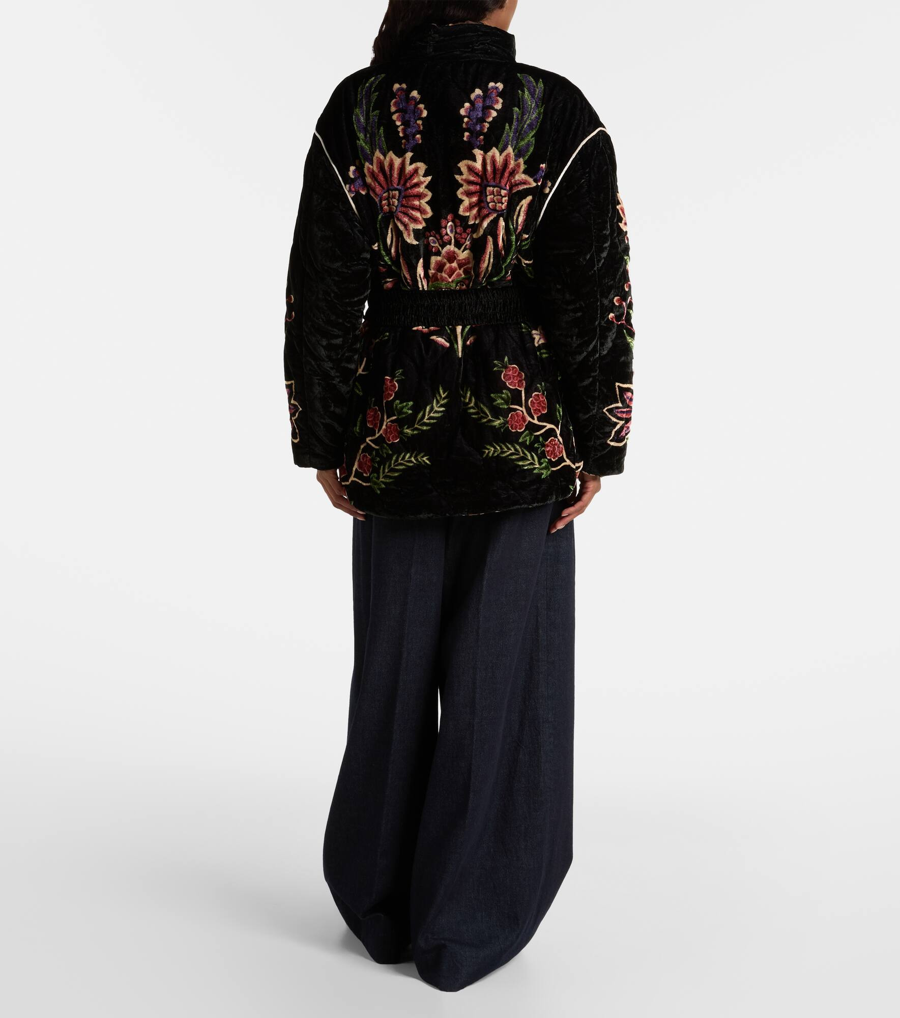 Marvelous Garden belted reversible puffer jacket - 3