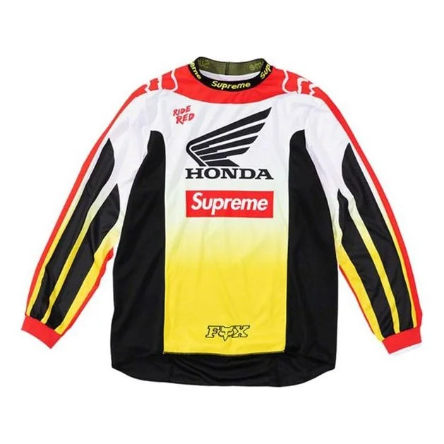 Supreme FW19 Week 6 x Honda x Fox Racing Moto Jersey Top SUP-FW19-599 - 1