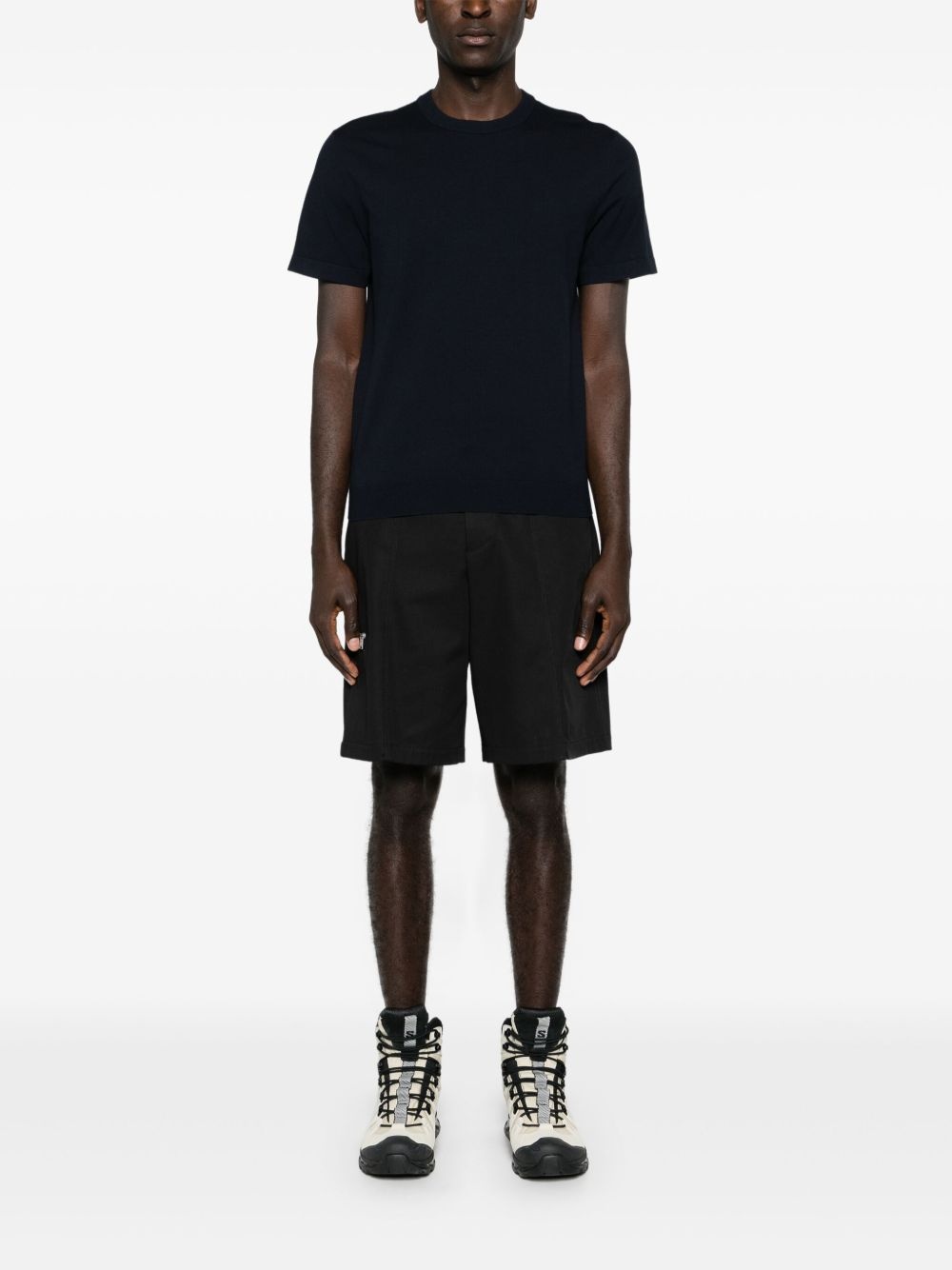 crew-neck jersey T-shirt - 2