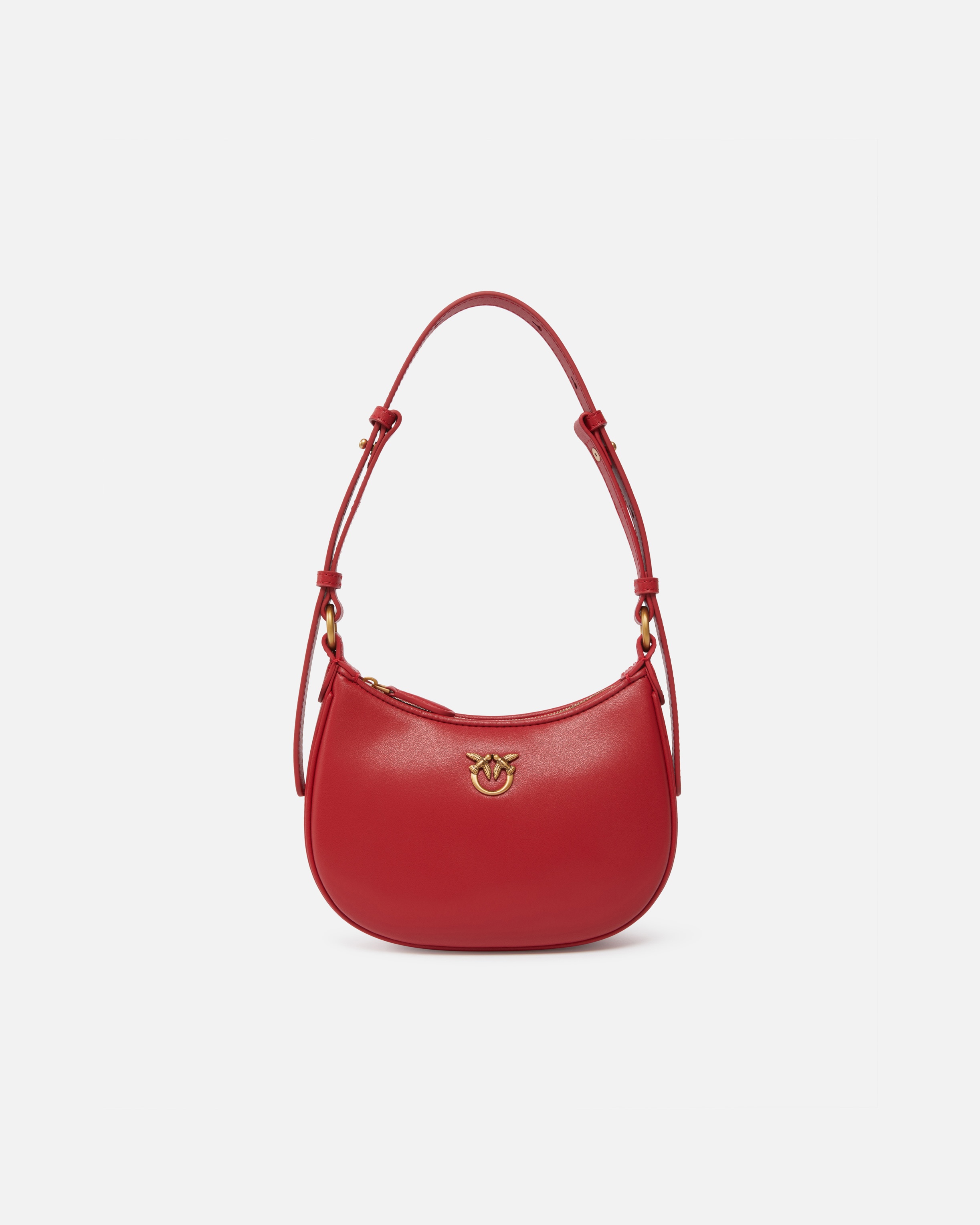 HALF MOON BABY LEATHER SHOULDER BAG - 1